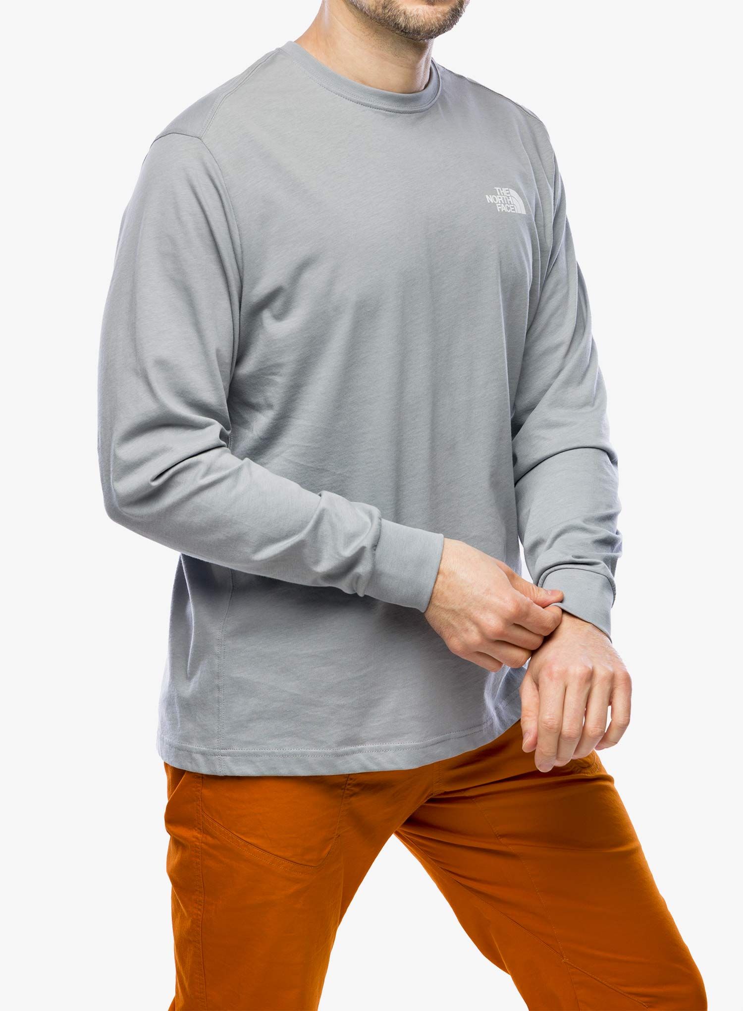 Plezalna jopa The North Face Outdoor Graphic L/S - monument grey