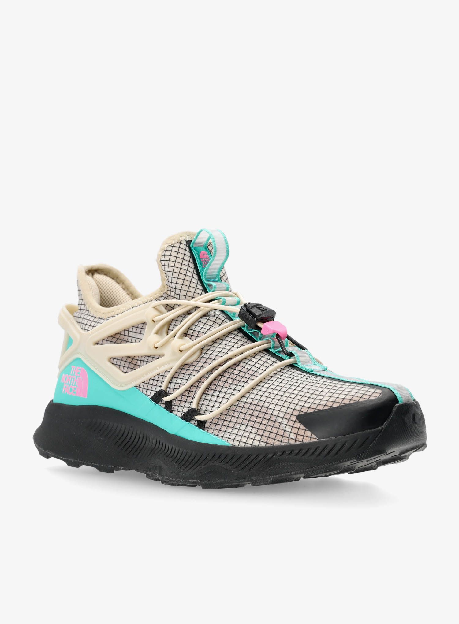 Pohodniški čevlji The North Face Oxeye Tech - gravel/geyser aqua