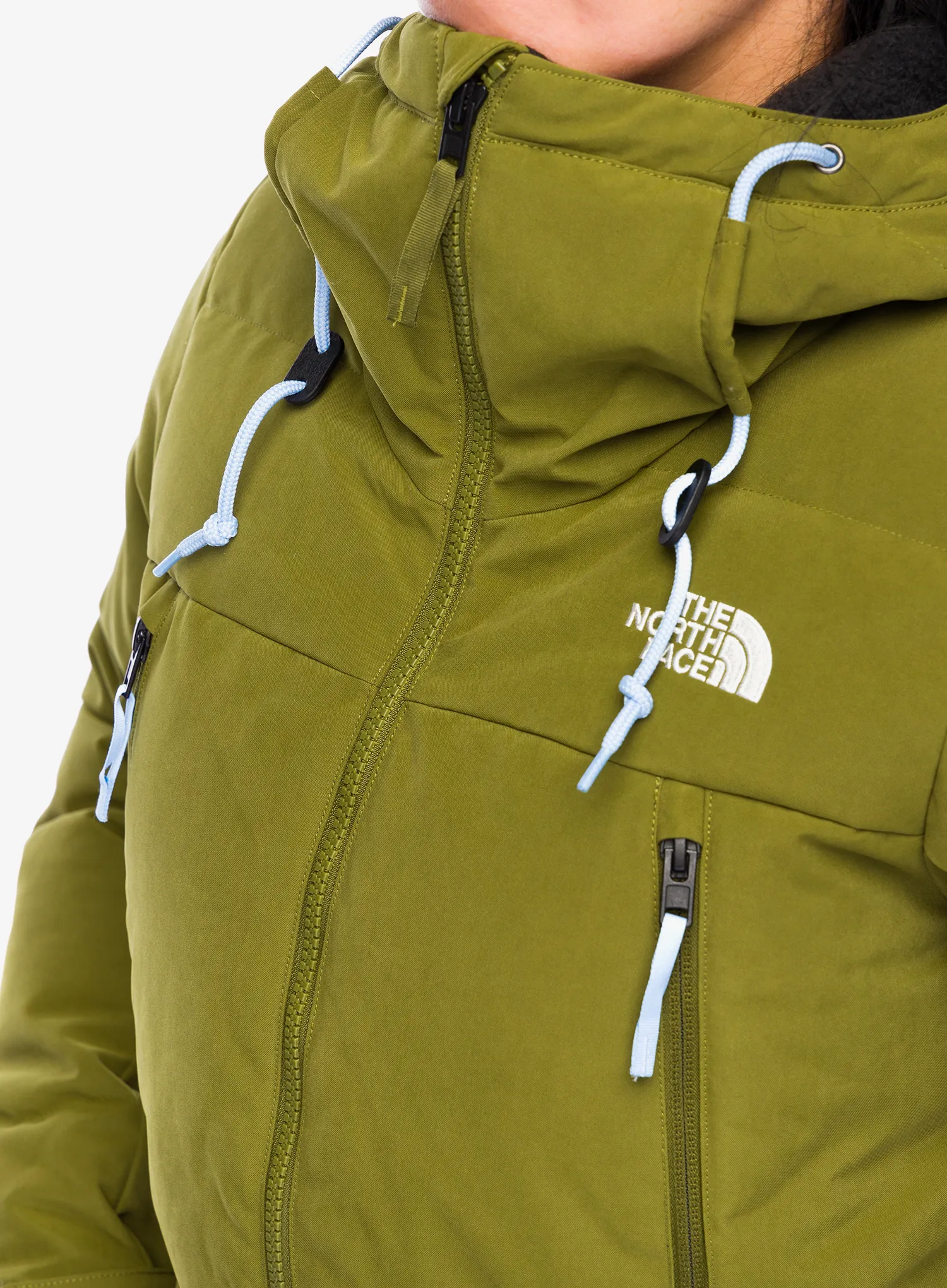 Ženska smučarska jakna The North Face Pallie Down Jacket - forest olive/forest olive
