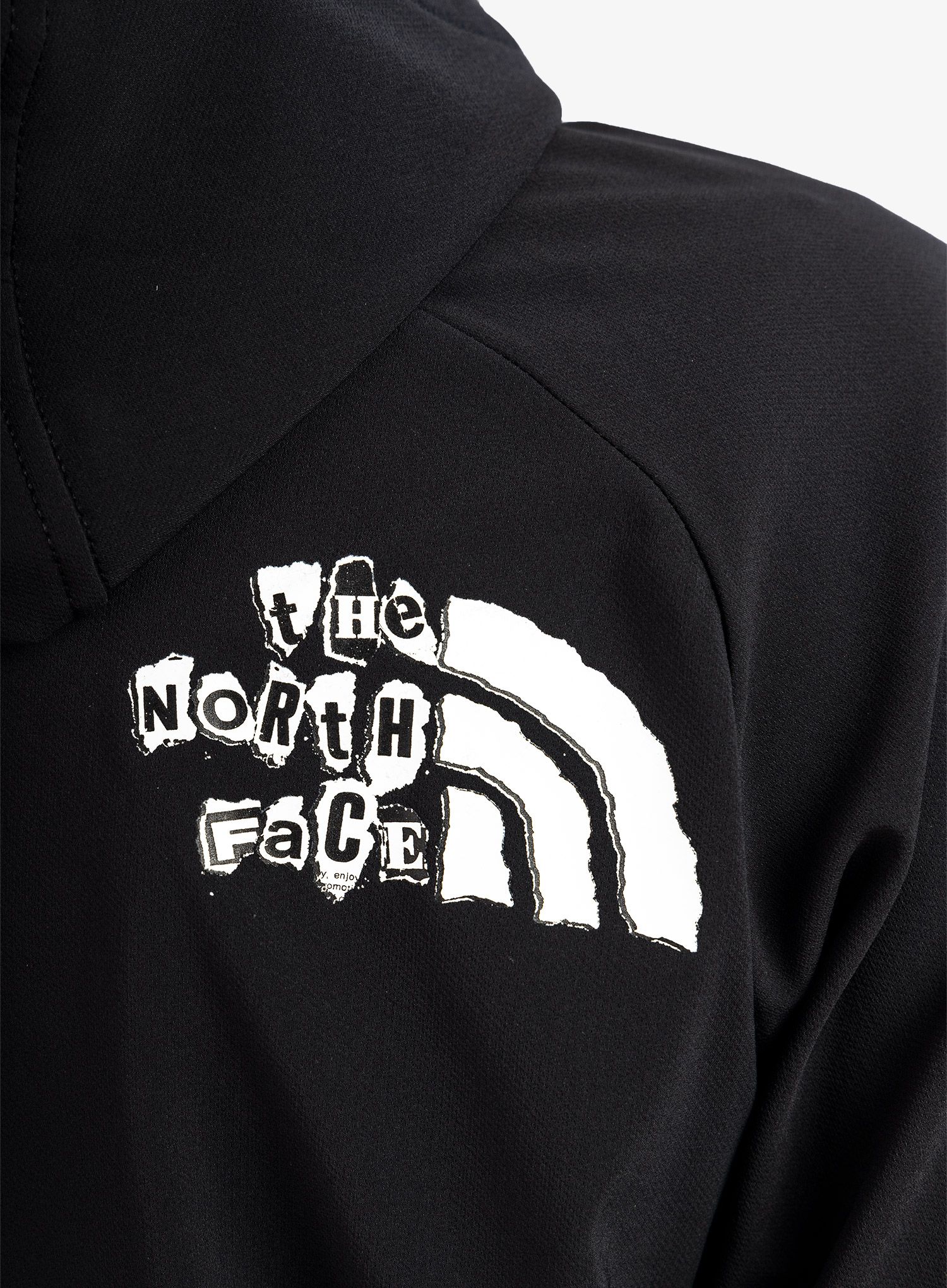 Jopica s kapuco The North Face Printed Tekno Hoodie - tnf black/tnf white