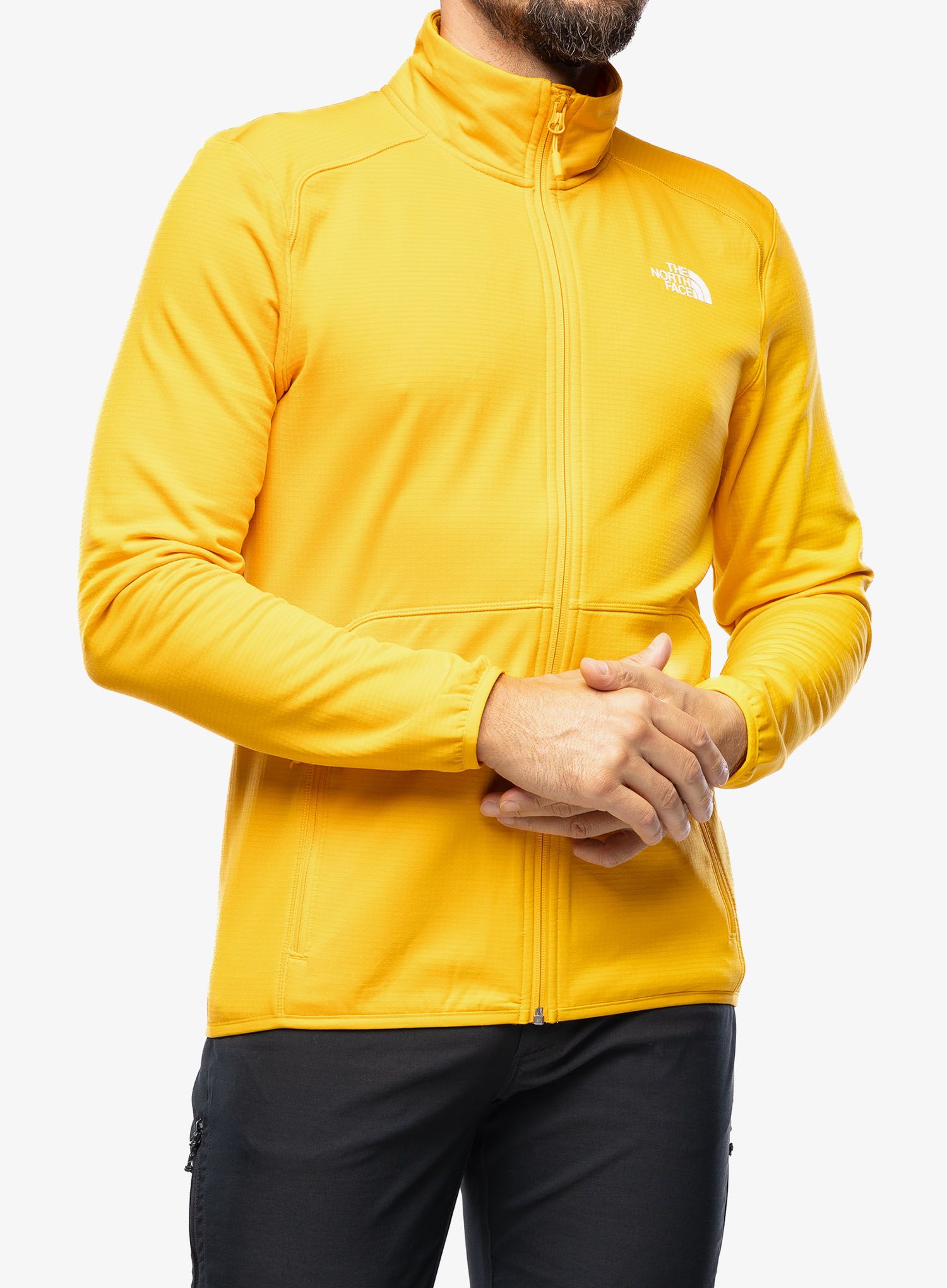 Jopica na zadrgo The North Face Quest FZ Jacket - summit gold