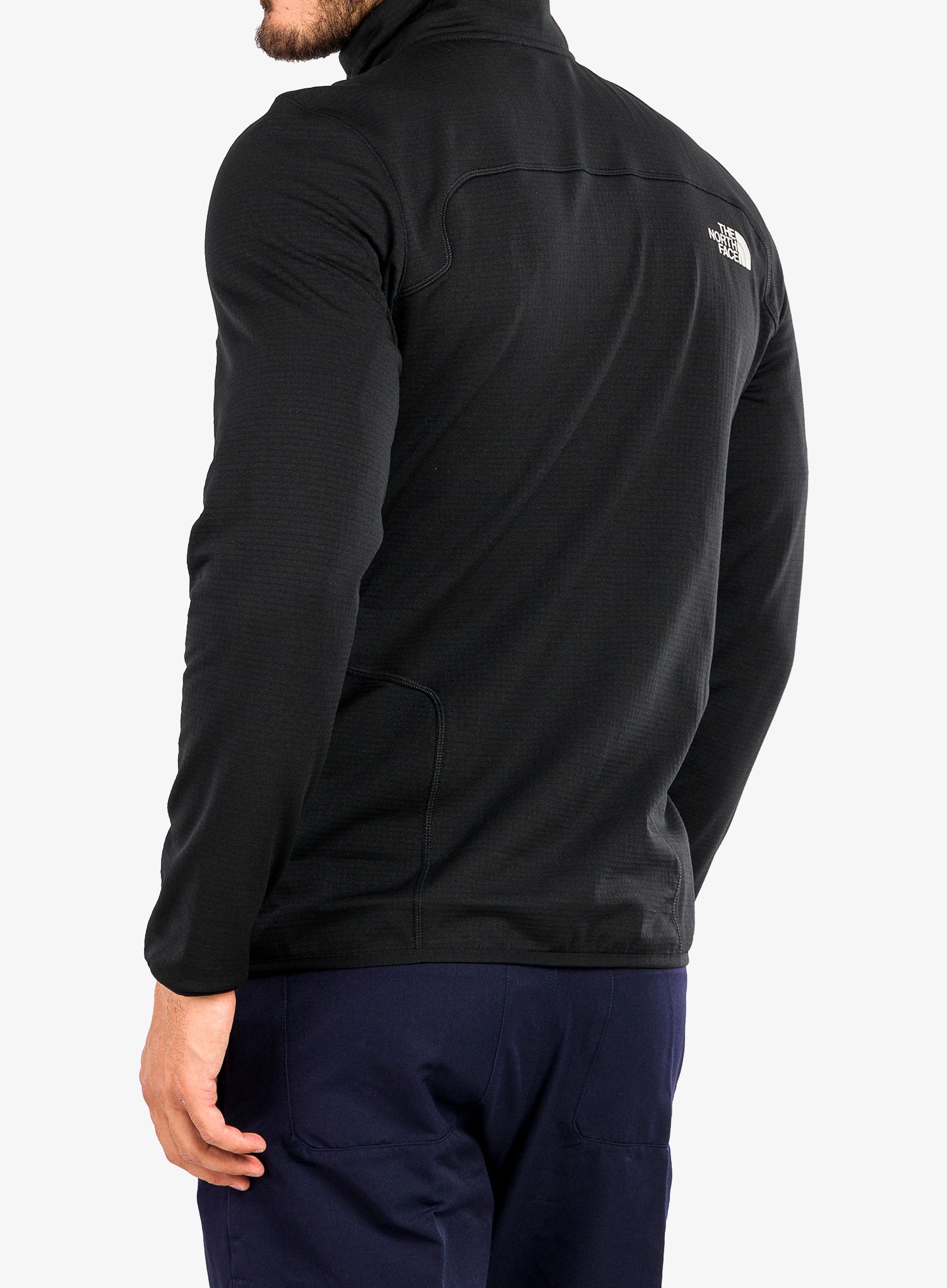 Puloverji brez kapuce The North Face Quest FZ Jacket - tnf black