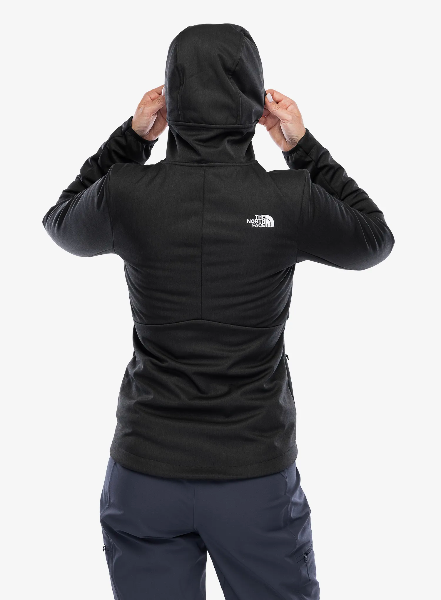 Ženski softshell The North Face Quest Highloft Soft Shell - tnf black heather
