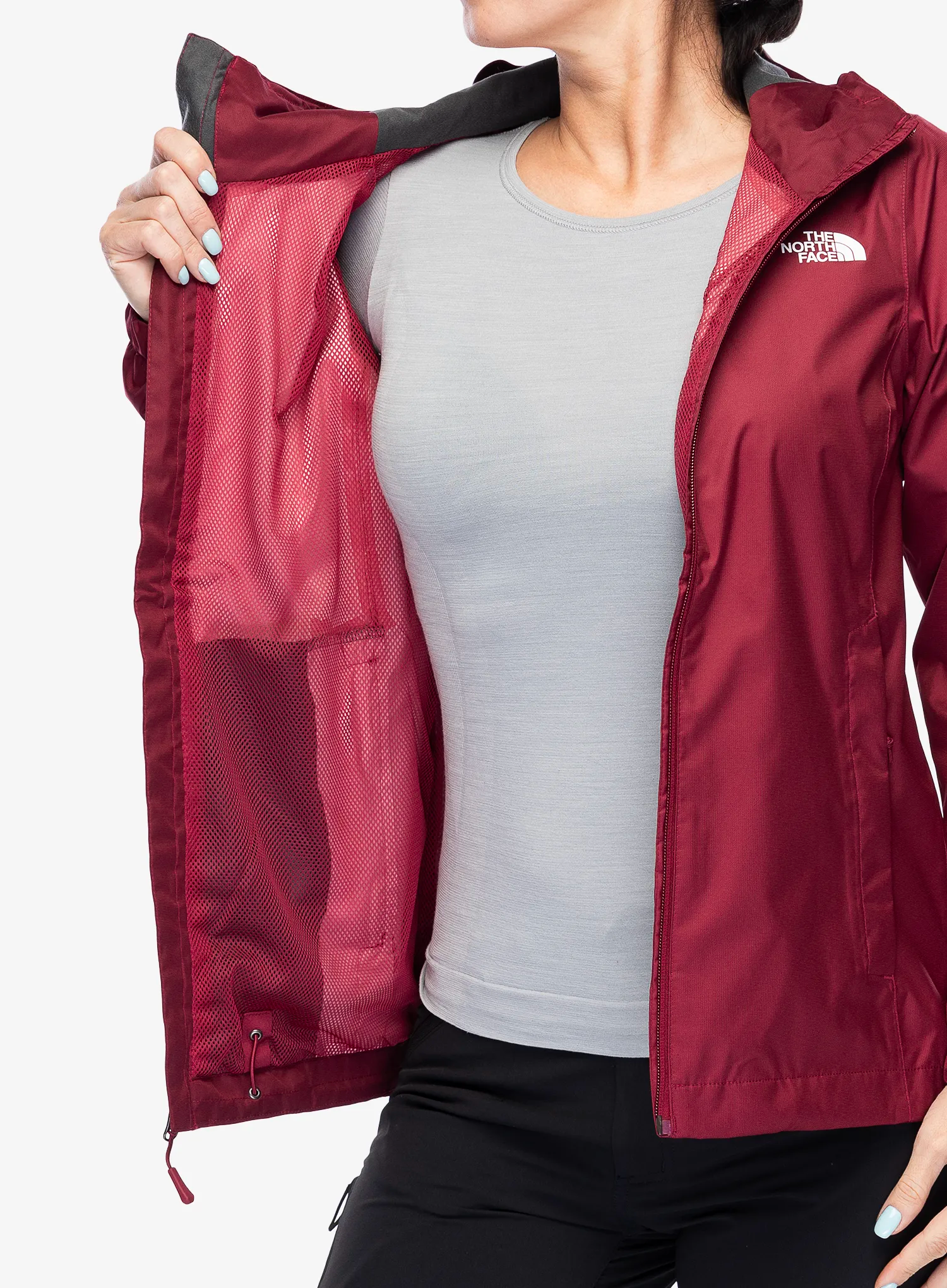 Ženska nepremočljiva jakna The North Face Quest Jacket - beetroot