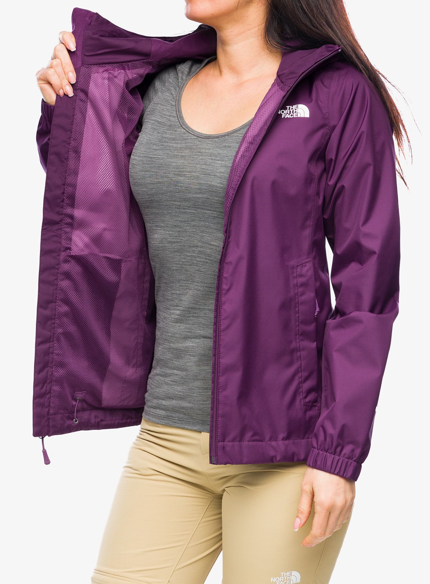 Ženska jakna The North Face Quest Jacket - black currant purple