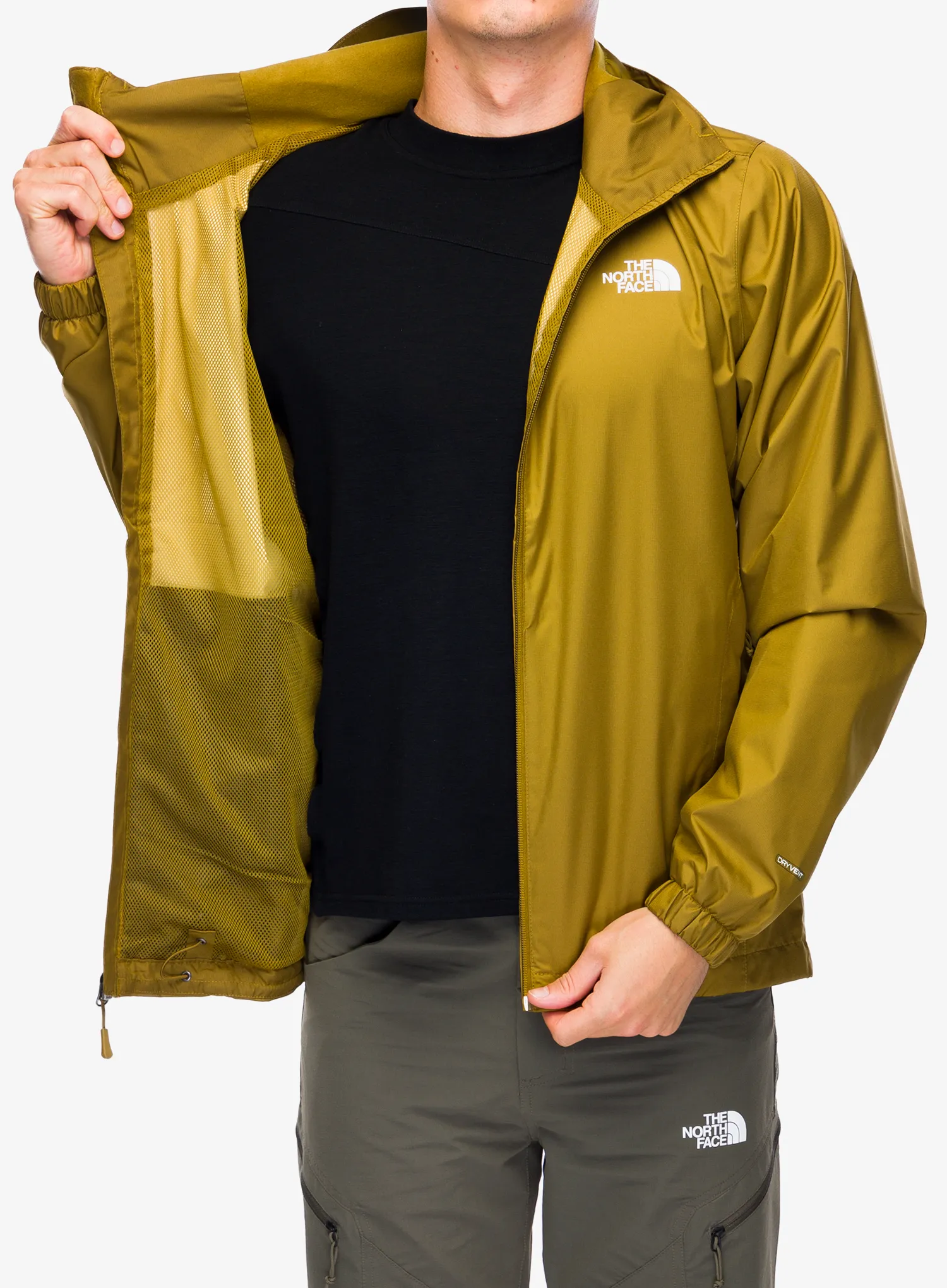 Nepremočljiva jakna The North Face Quest Jacket - moss green