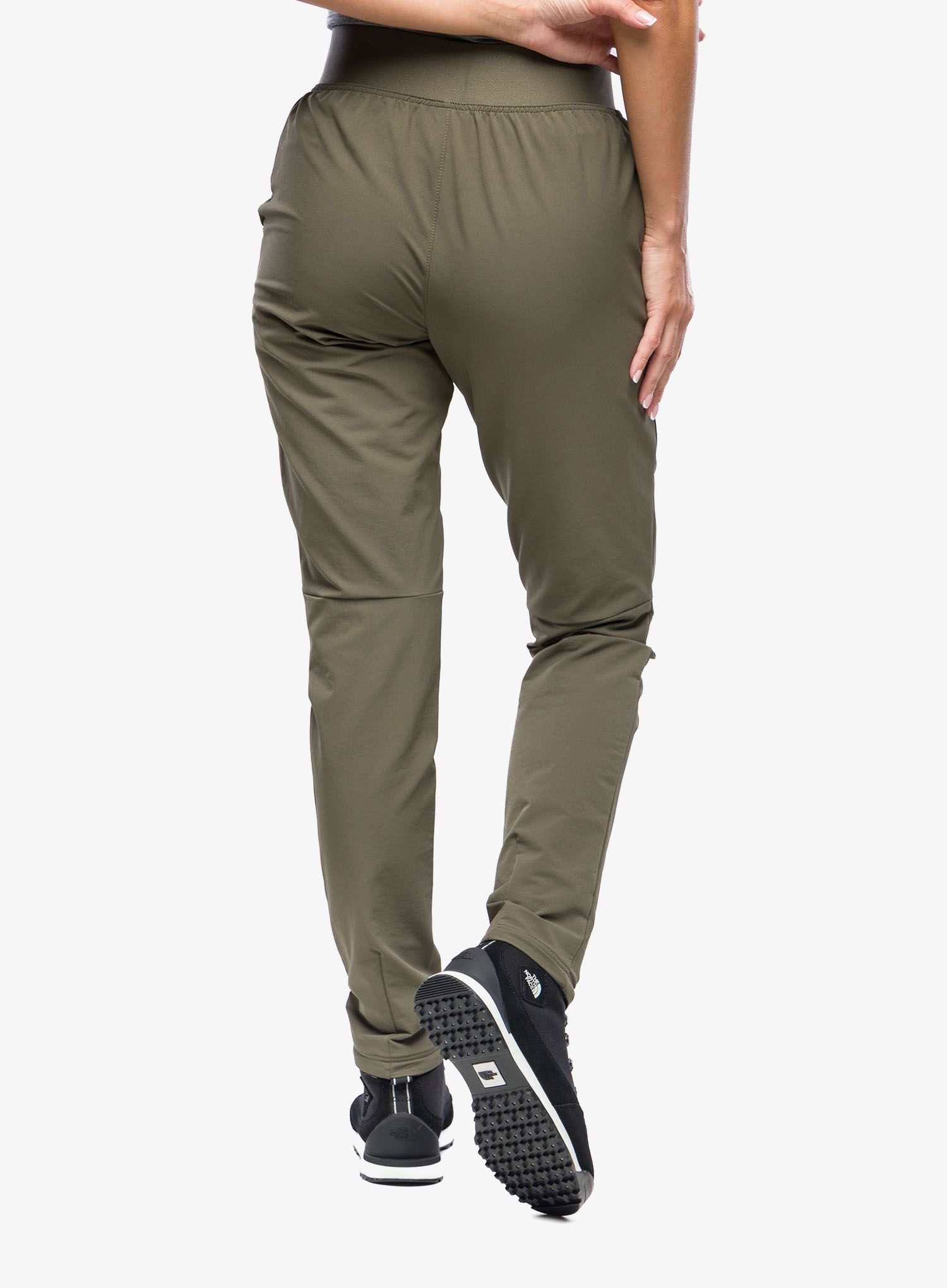 Ženske softshell hlače The North Face Quest Softshell Pant - taupe green