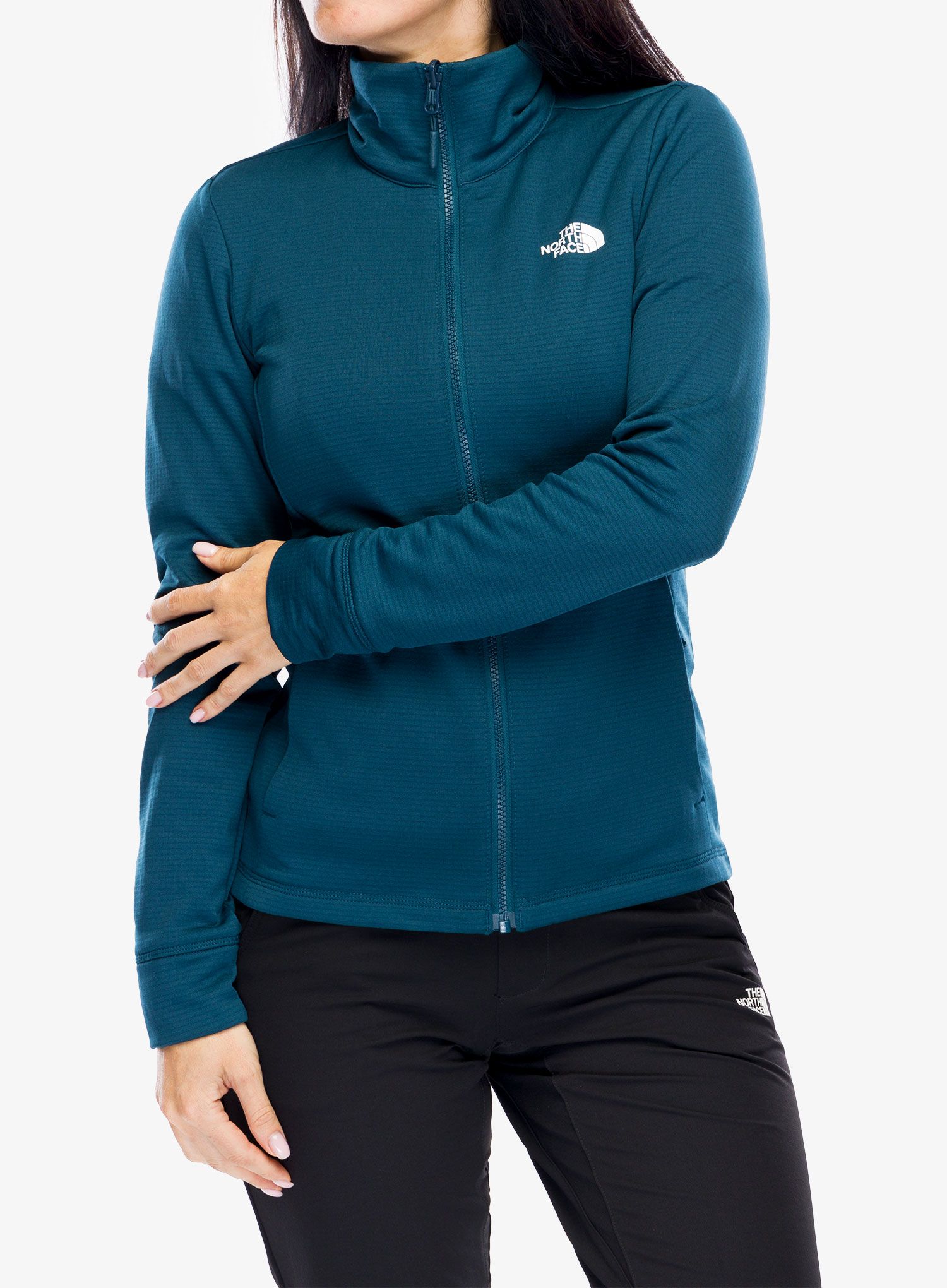 Ženska jakna 3v1 The North Face Quest Triclimate Eu - algae blue/midnight petrol