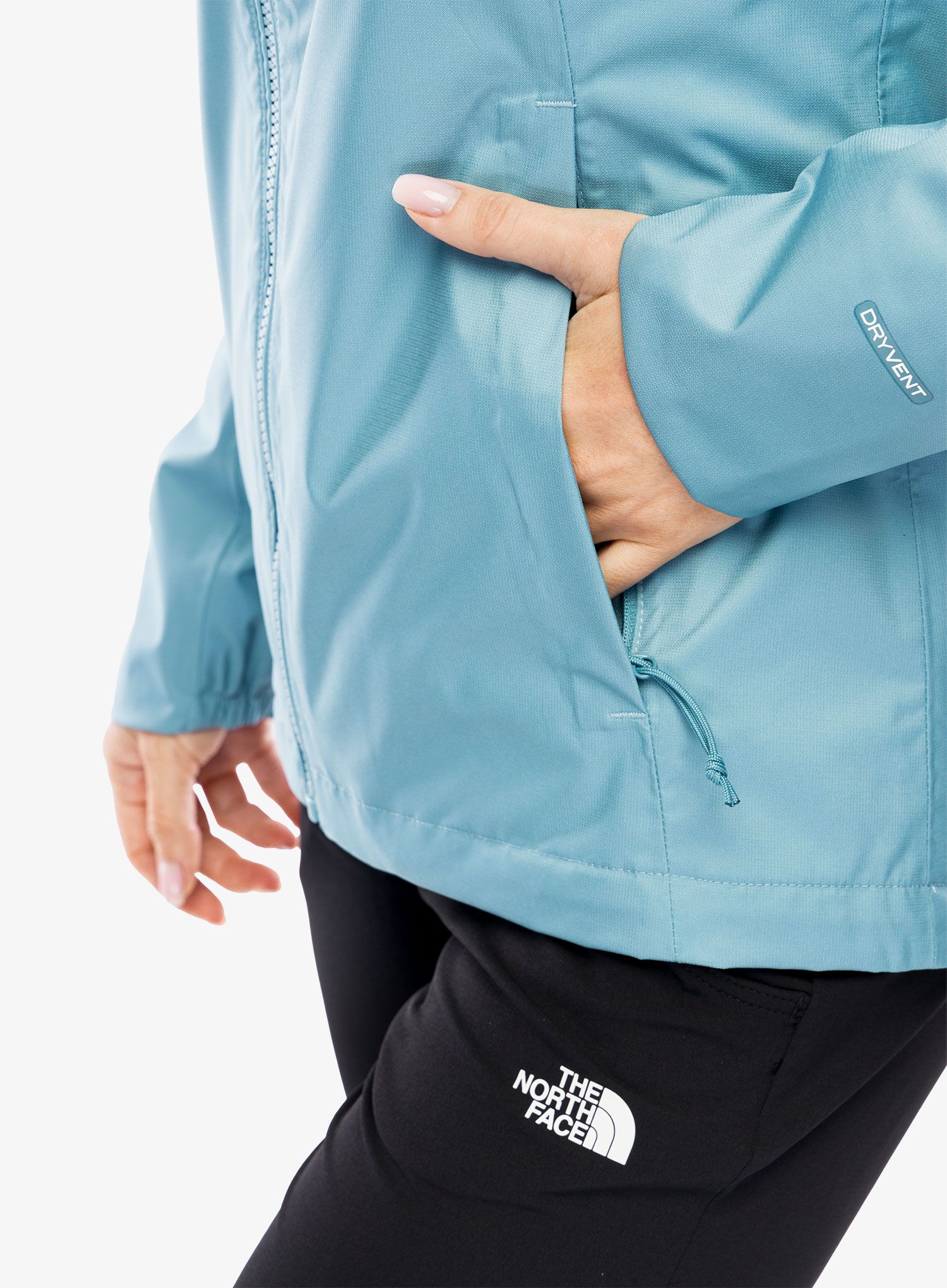 Ženska jakna 3v1 The North Face Quest Triclimate Eu - algae blue/midnight petrol