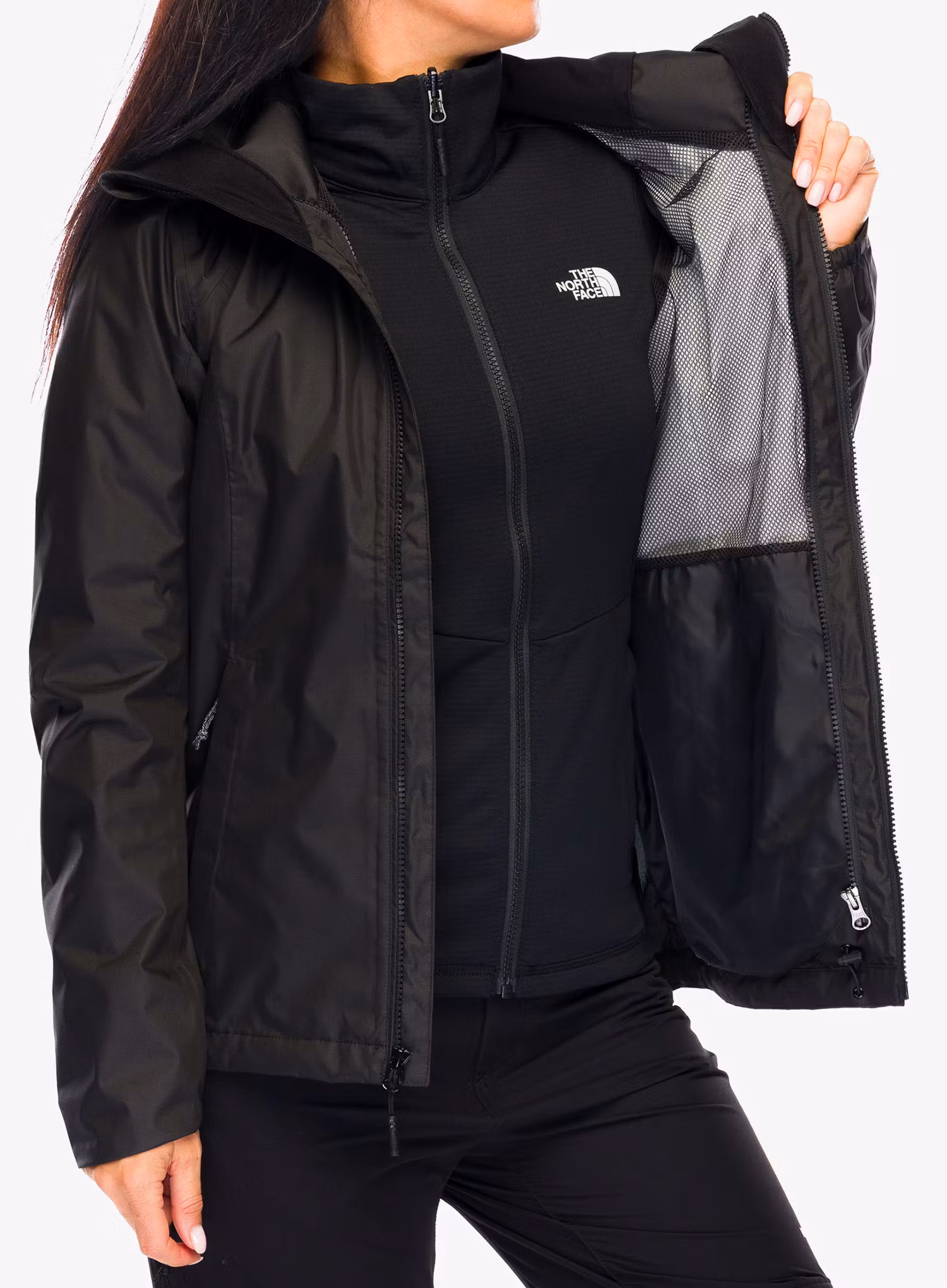 Ženska jakna 3v1 The North Face Quest Triclimate Eu - tnf black