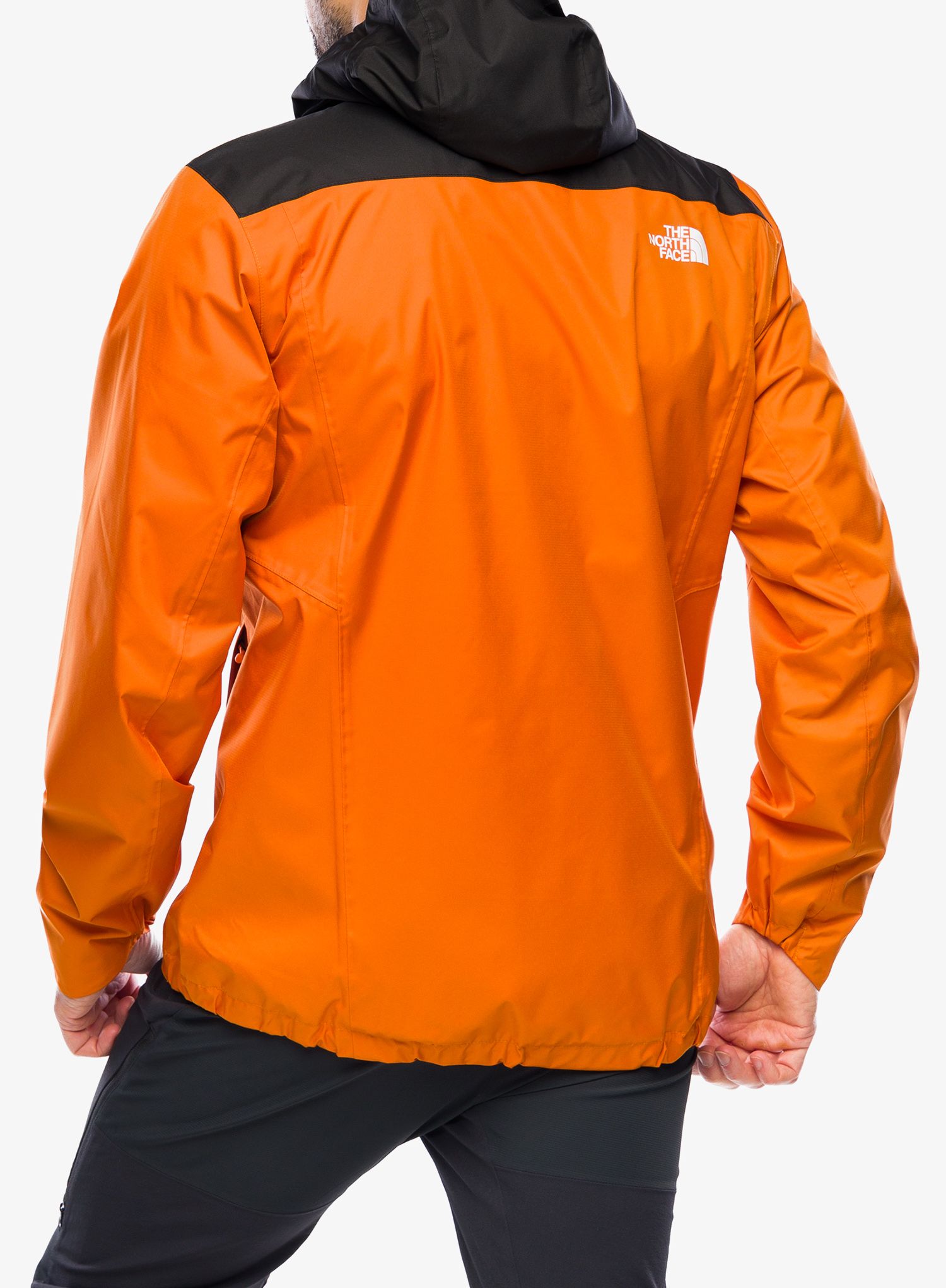 Nepremočljiva jakna The North Face Quest Zip-In Jacket - desert rust/tnf black