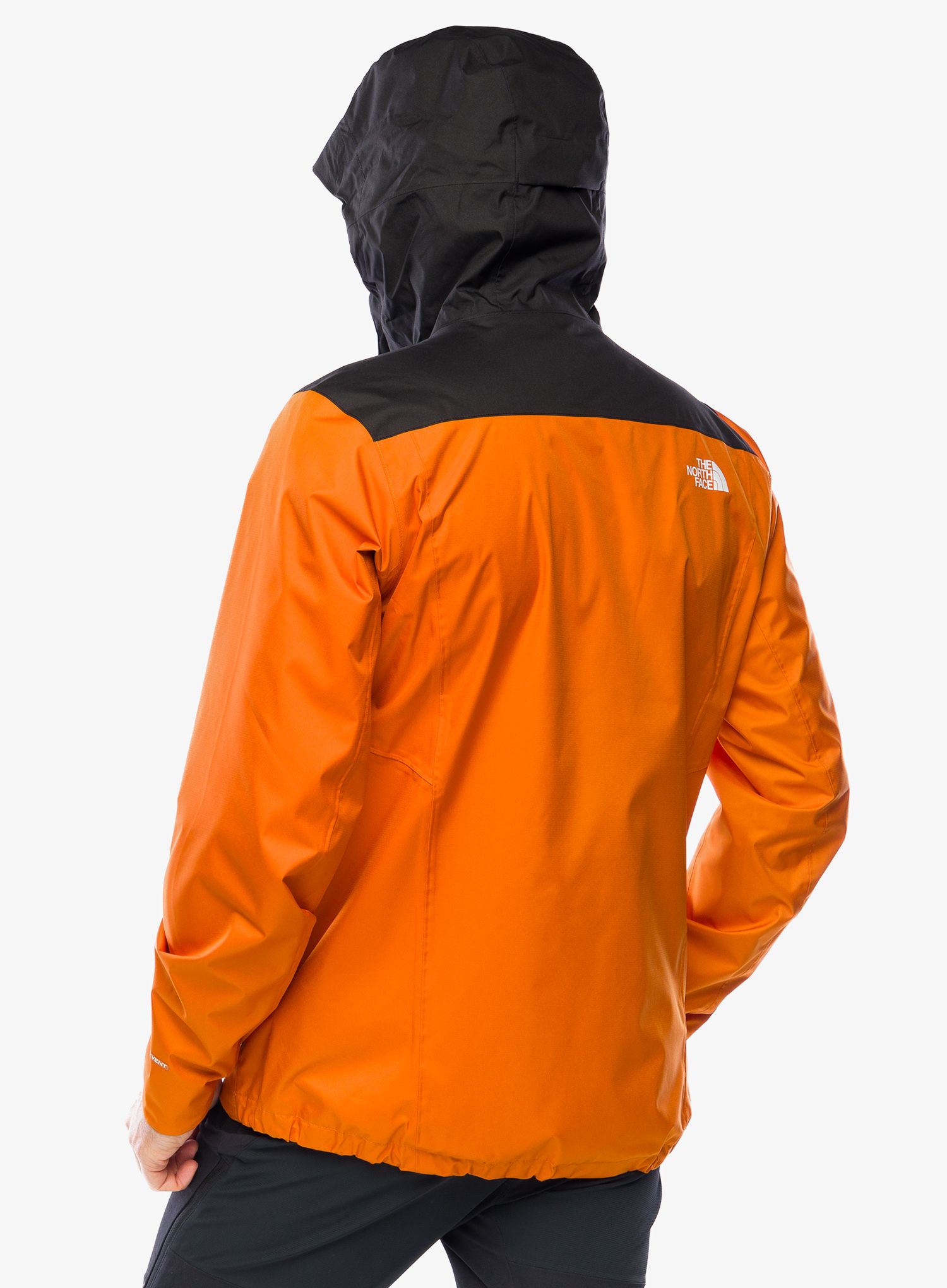 Nepremočljiva jakna The North Face Quest Zip-In Jacket - desert rust/tnf black