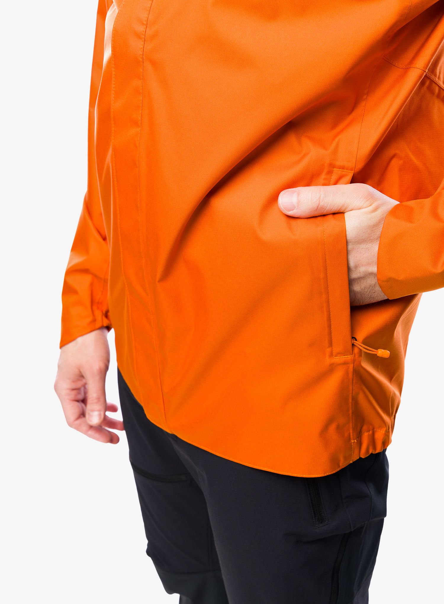 Nepremočljiva jakna The North Face Quest Zip-In Jacket - desert rust/tnf black