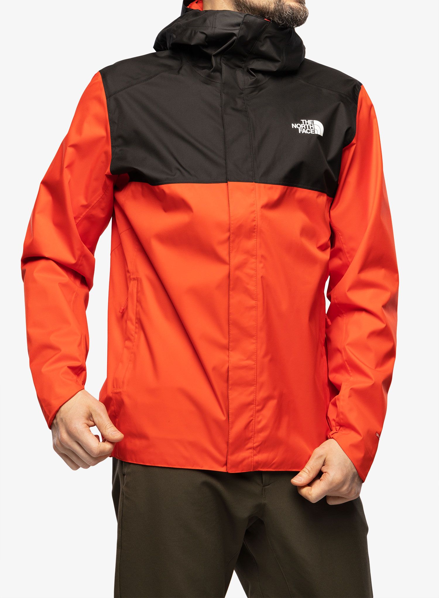 Moška jakna The North Face Quest Zip-In Jacket - fiery red/black