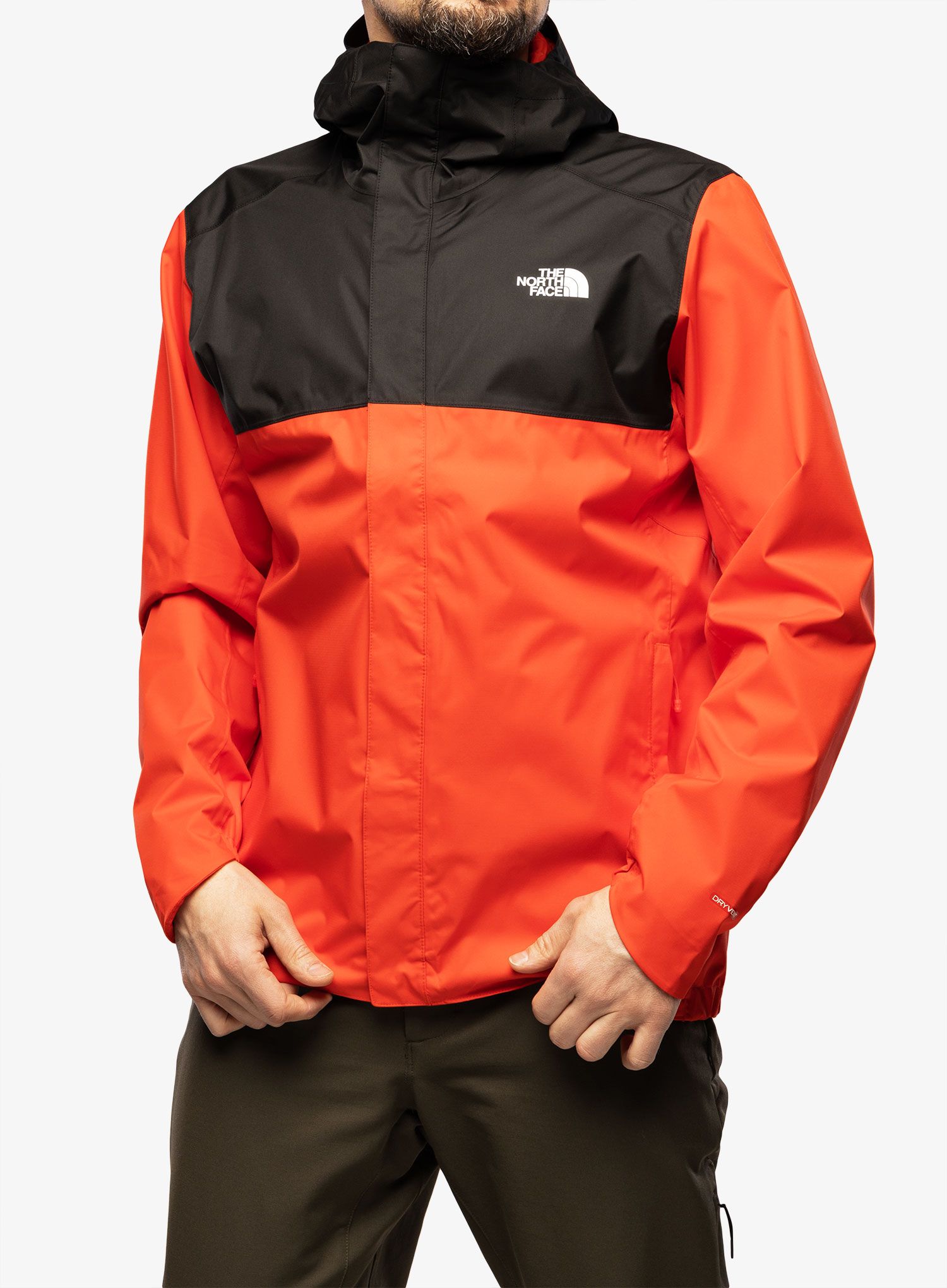 Moška jakna The North Face Quest Zip-In Jacket - fiery red/black