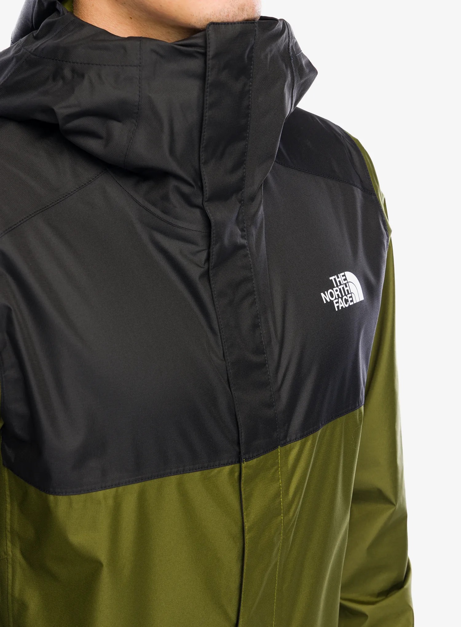 Nepremočljiva jakna The North Face Quest Zip-In Jacket - forest olive/tnf black