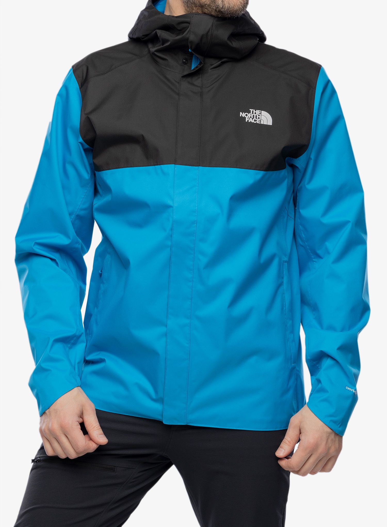 Nepremočljiva jakna The North Face Quest Zip-In Jacket - skyline blue/tnf black