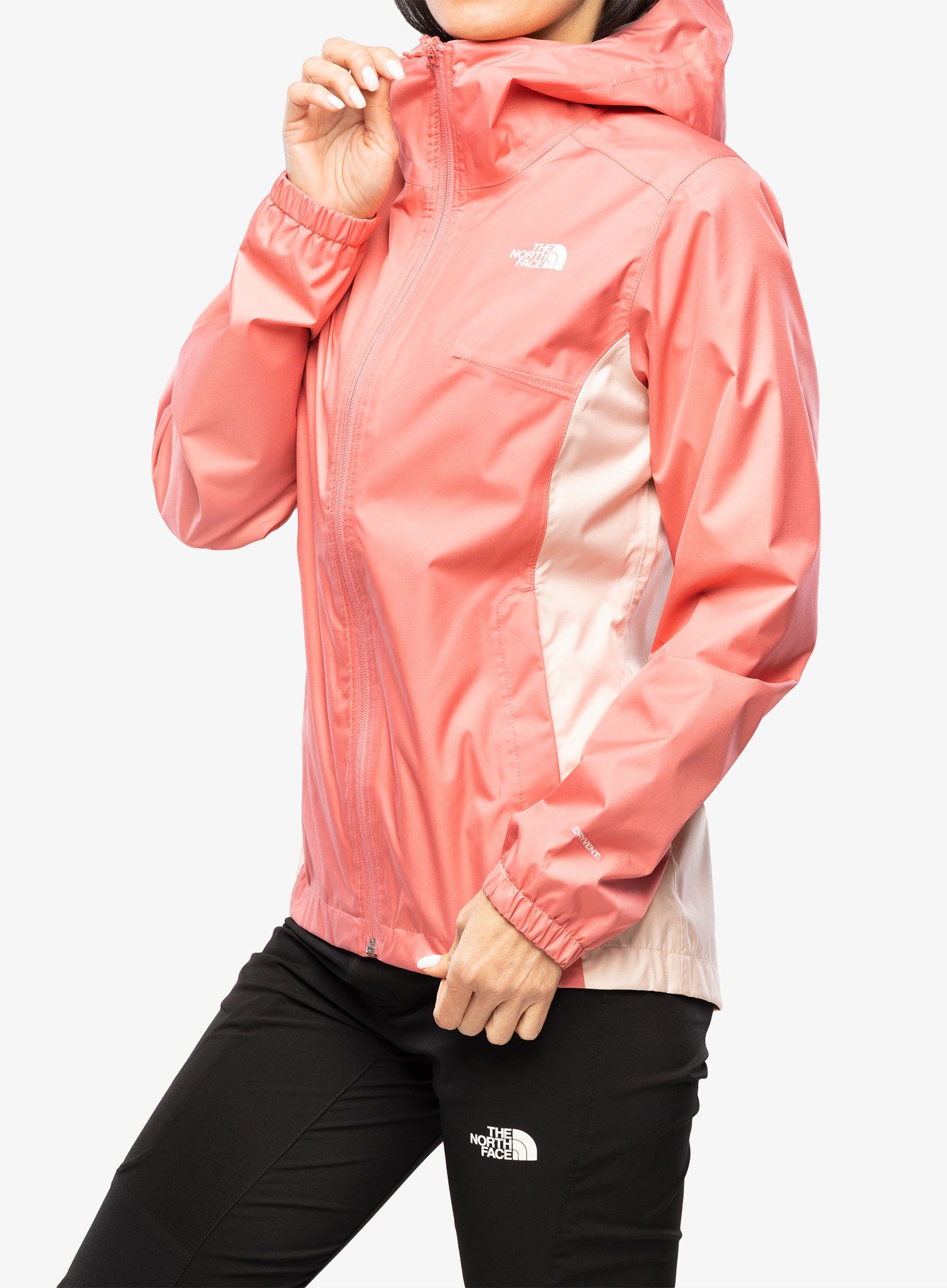 Ženska nepremočljiva jakna The North Face Quest Zip In - cosmo pink