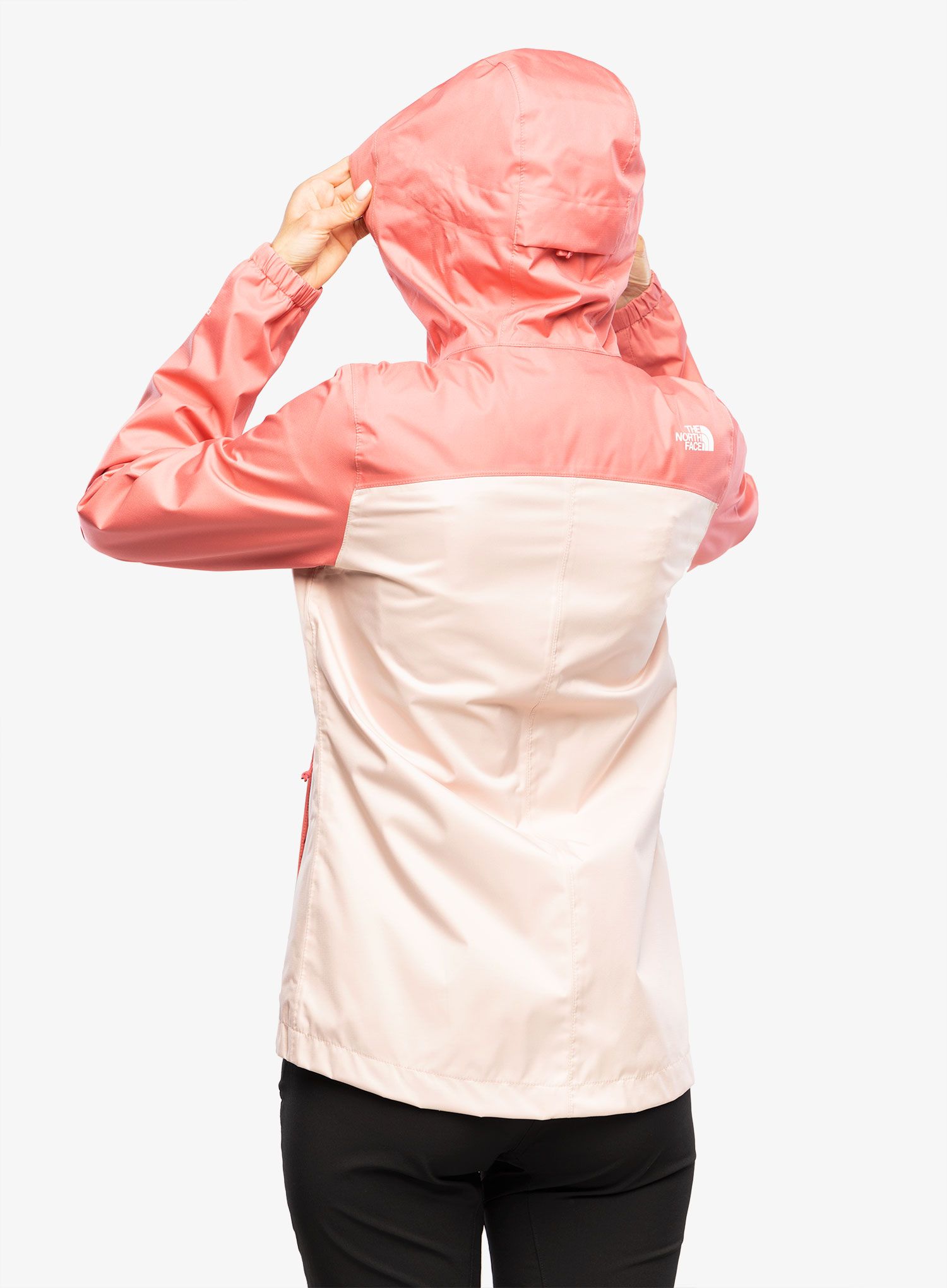 Ženska nepremočljiva jakna The North Face Quest Zip In - cosmo pink