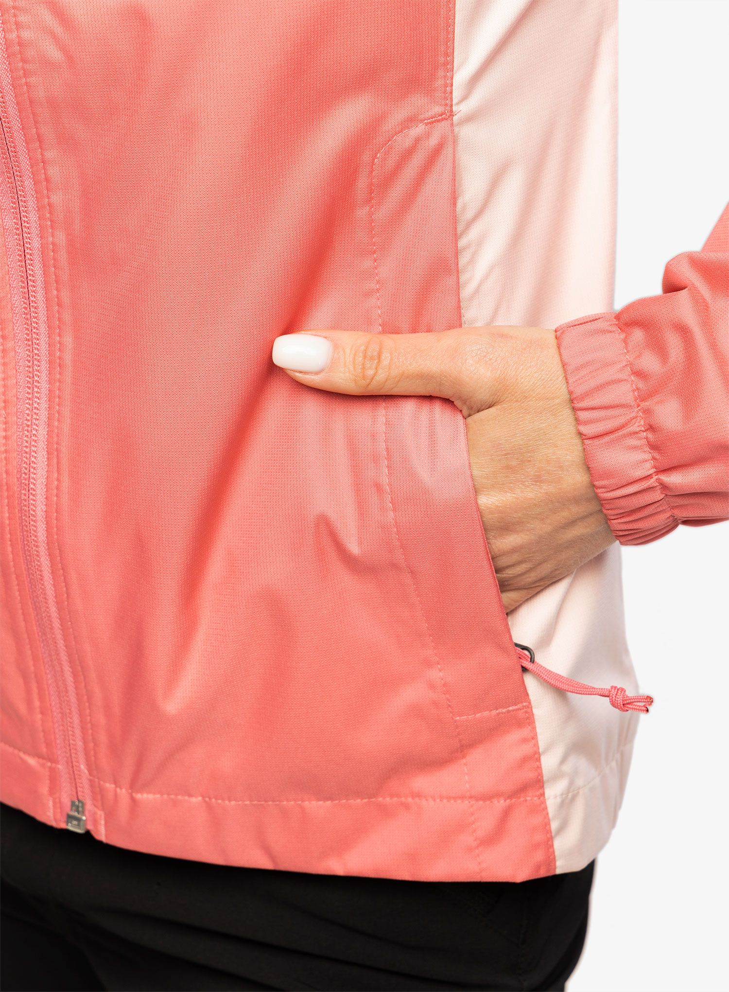 Ženska nepremočljiva jakna The North Face Quest Zip In - cosmo pink
