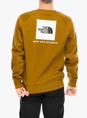 Puloverji brez kapuce The North Face Raglan Redbox Crew - moss green