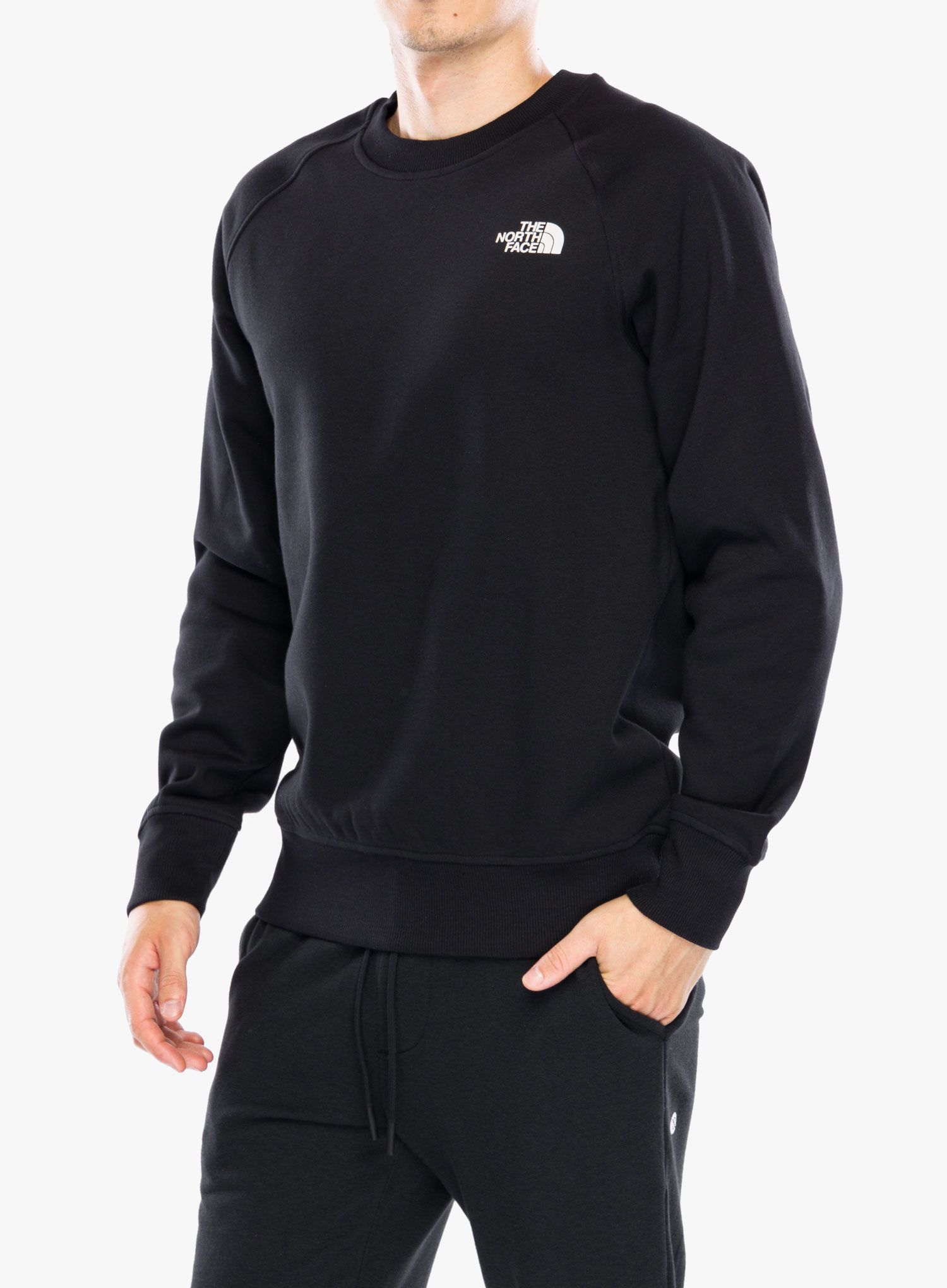 Puloverji brez kapuce The North Face Raglan Redbox Crew - tnf black