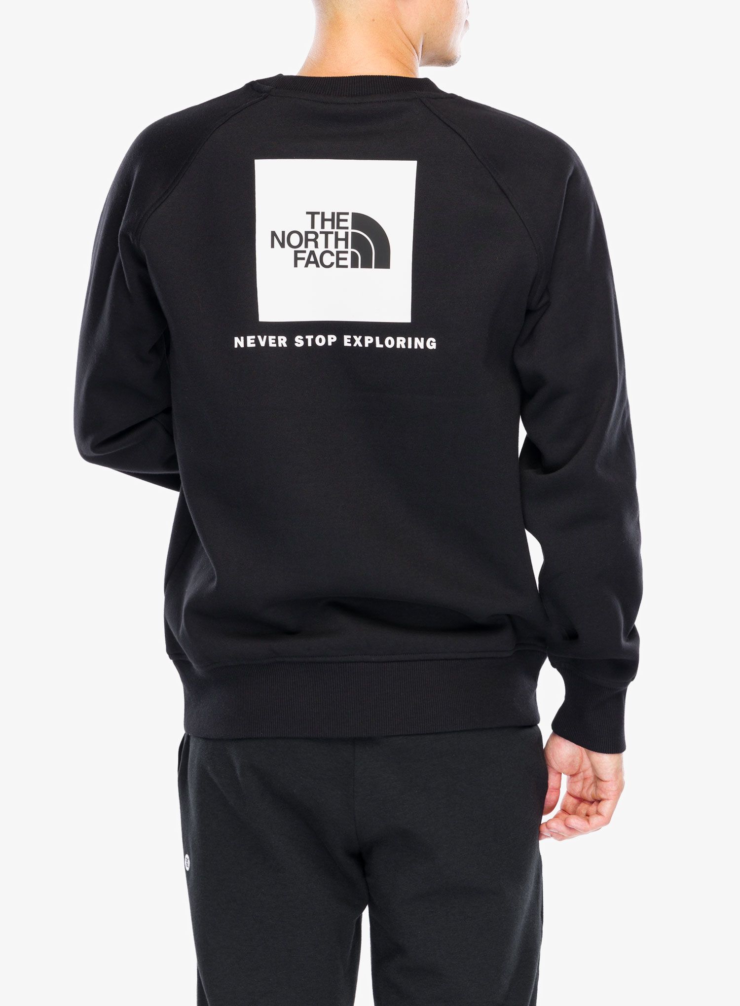 Puloverji brez kapuce The North Face Raglan Redbox Crew - tnf black