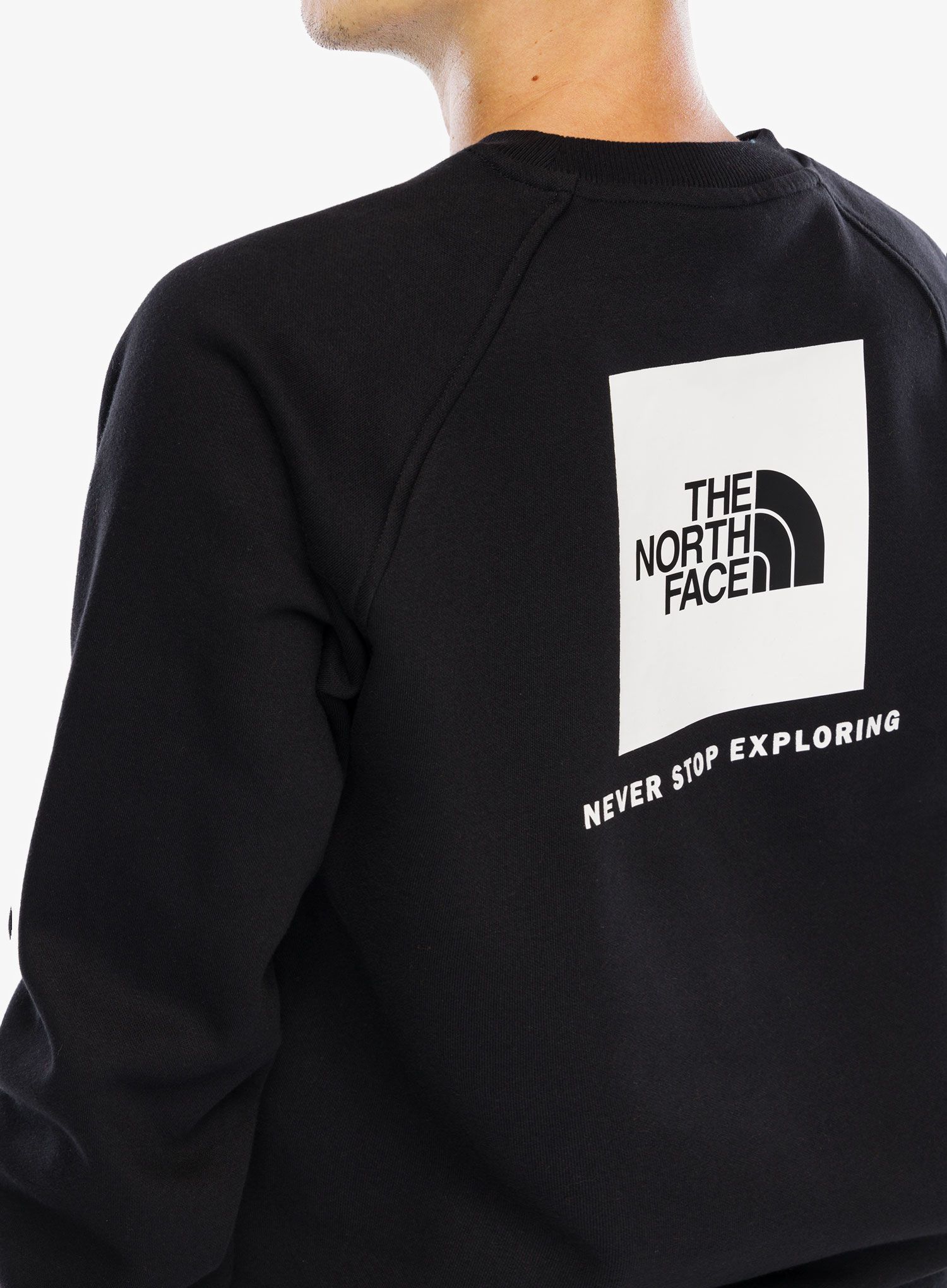 Puloverji brez kapuce The North Face Raglan Redbox Crew - tnf black