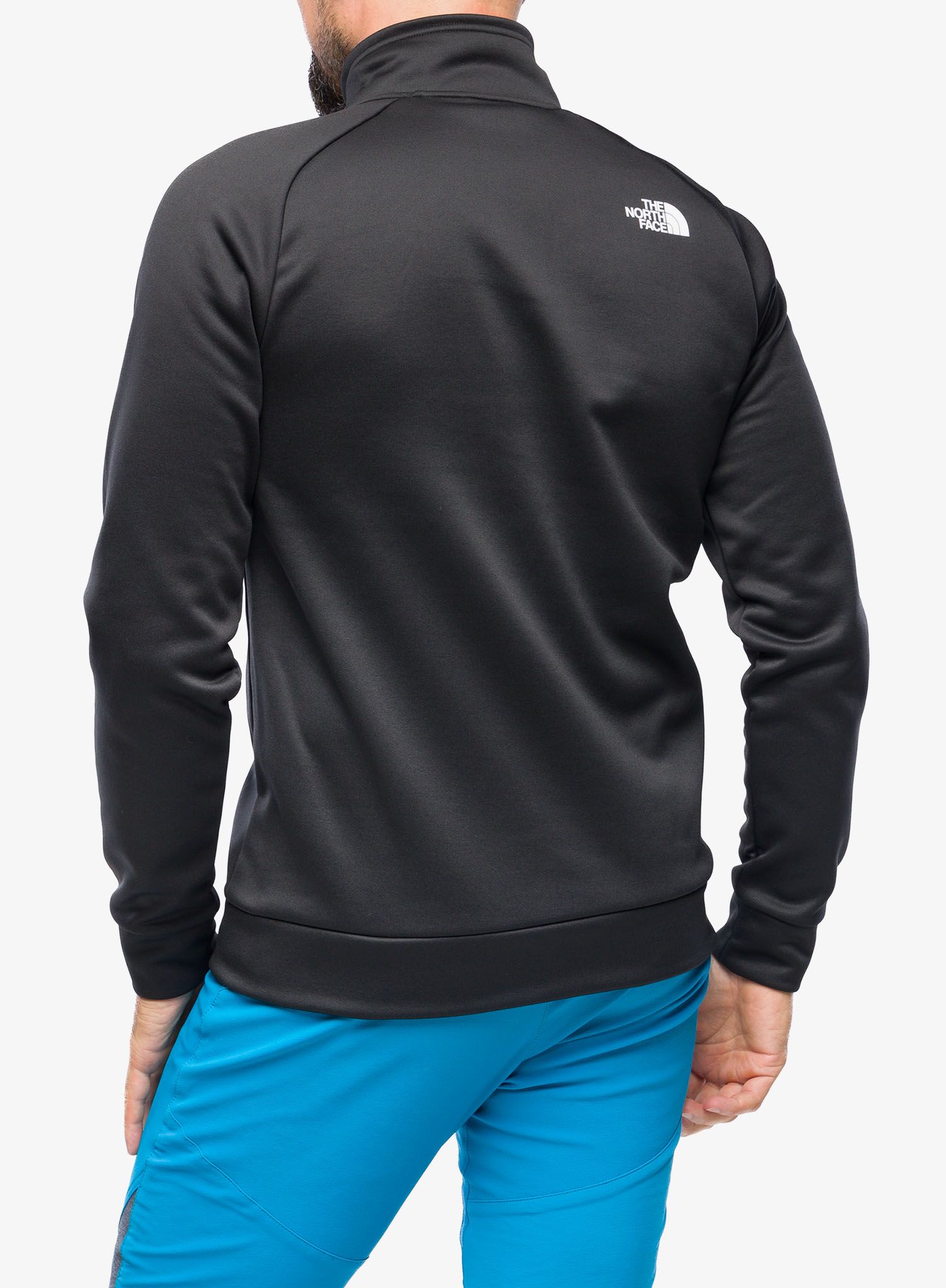 Jopica z zadrgo The North Face Reaxion 1/4 Zip Fleece - black/grey