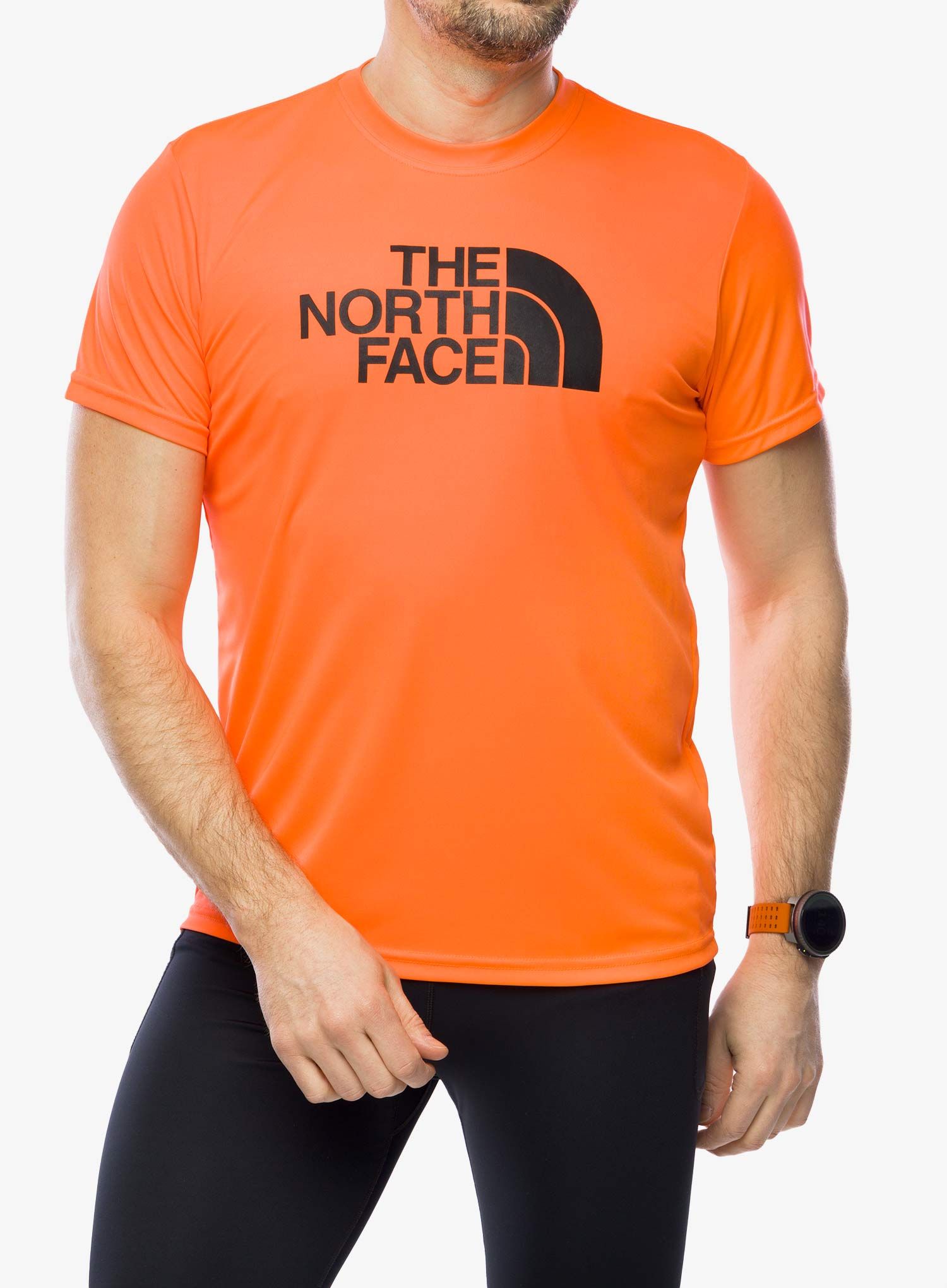 Fitness majica The North Face Reaxion Easy Tee - vivid flame