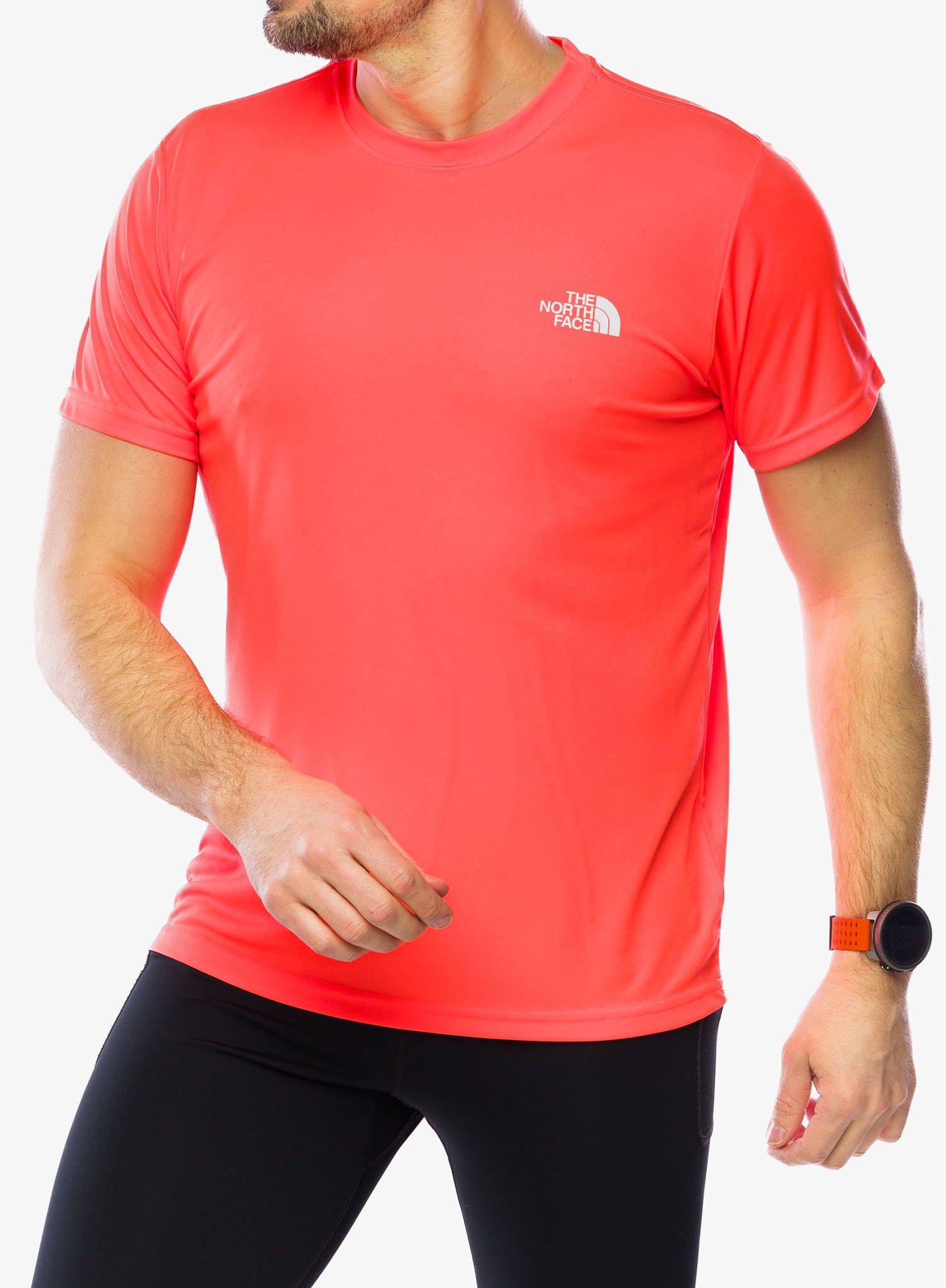 Športna majica The North Face Reaxion Red Box - vivid flame