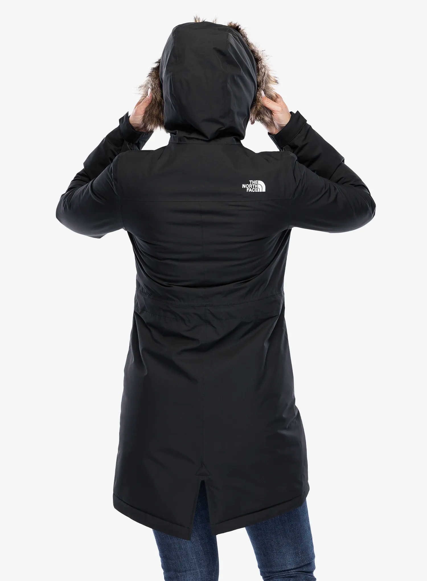 Ženski plašč The North Face Recycled Zaneck Parka - tnf black/tnf black