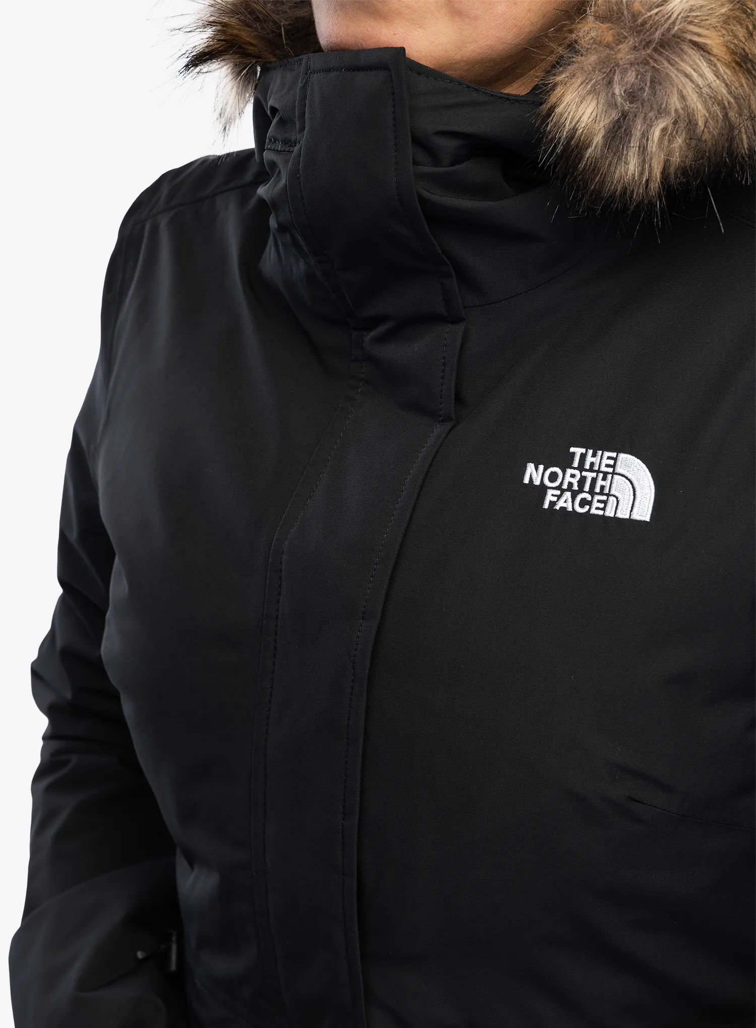 Ženski plašč The North Face Recycled Zaneck Parka - tnf black/tnf black