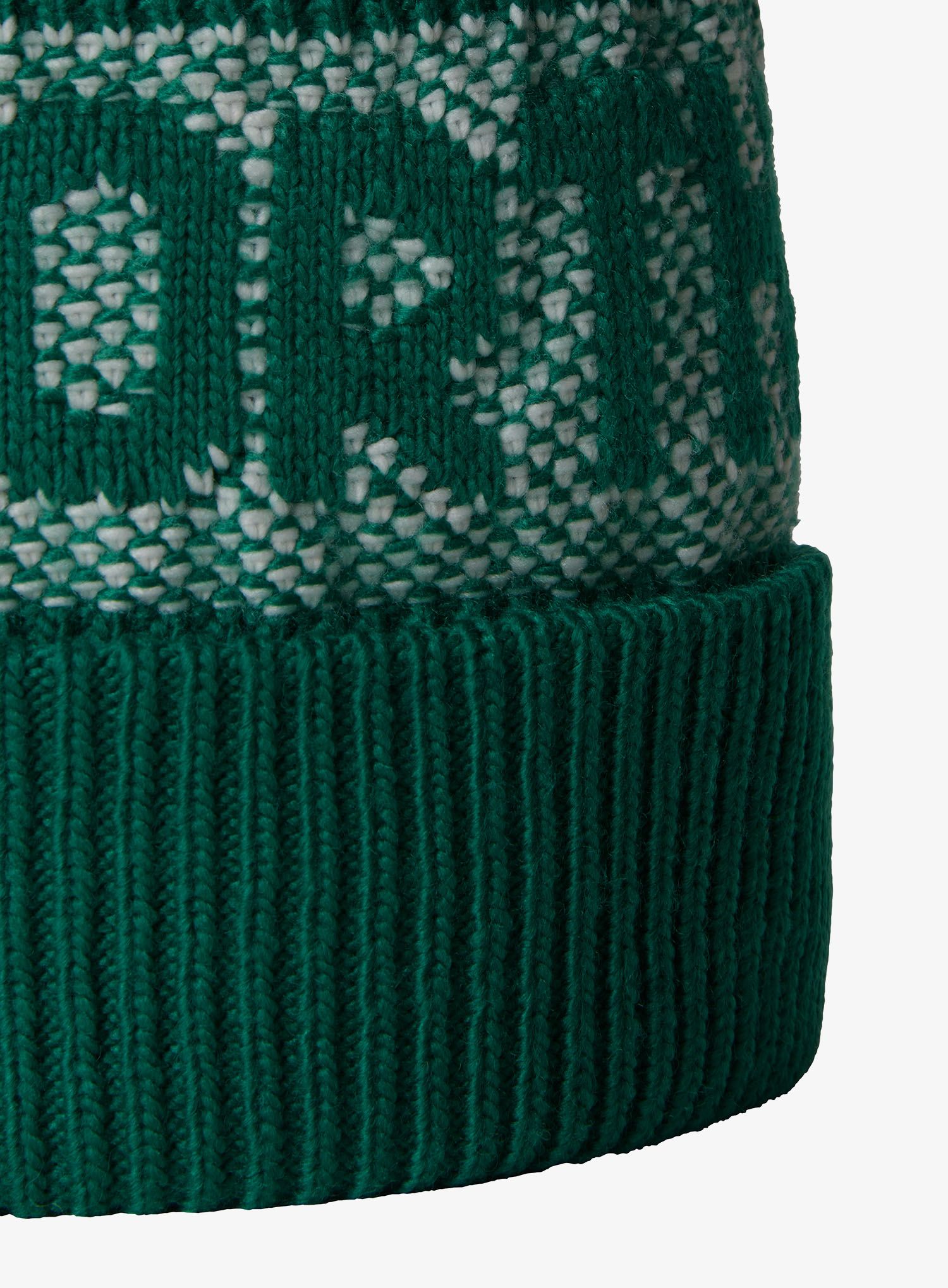 Zimska kapa The North Face Retro Cabin Beanie - evergreen/white dune