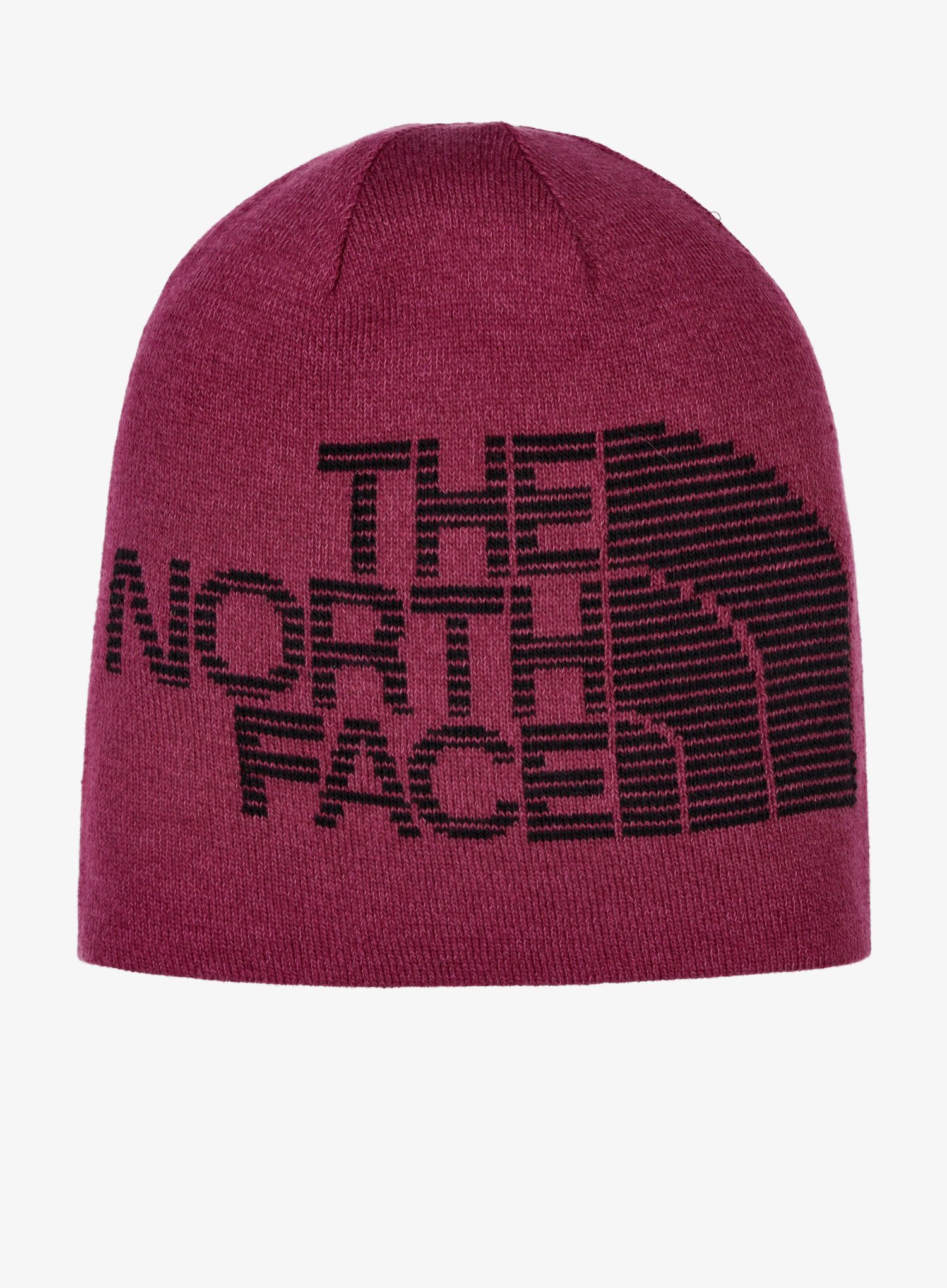 Ženska kapa The North Face Reversible Highline Beanie - boysenberry/black