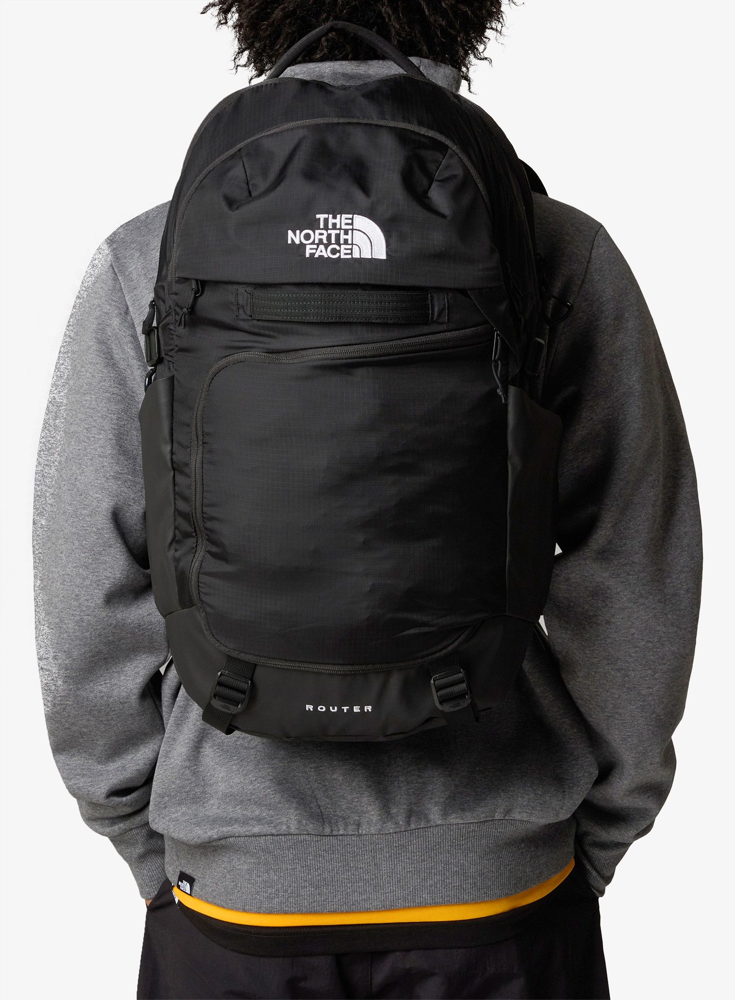 Mestni nahrbtnik The North Face Router - tnf black/tnf black
