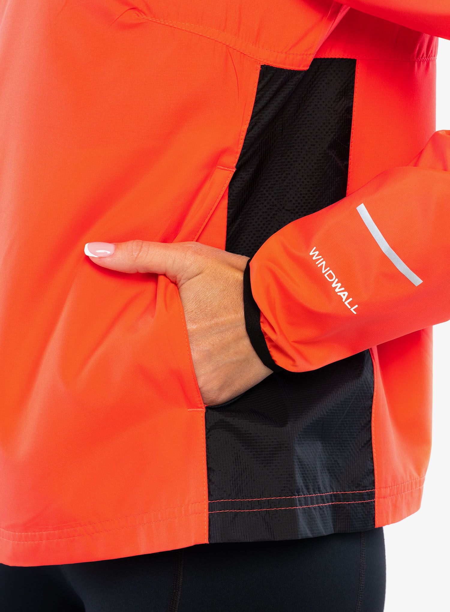 Ženska jakna The North Face Run Wind JKT - radiant orange