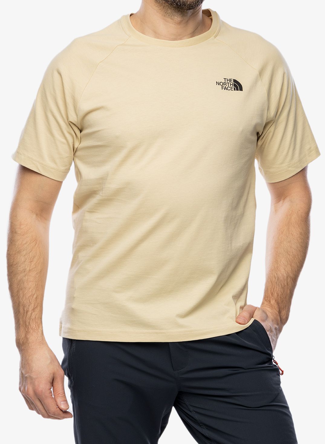Majica s potiskom The North Face S/S North Faces Tee - gravel