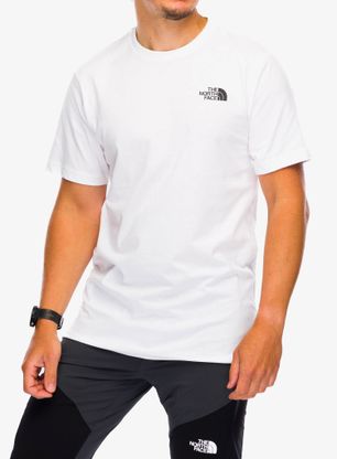 Bombažna majica The North Face S/S Redbox Tee - tnf white