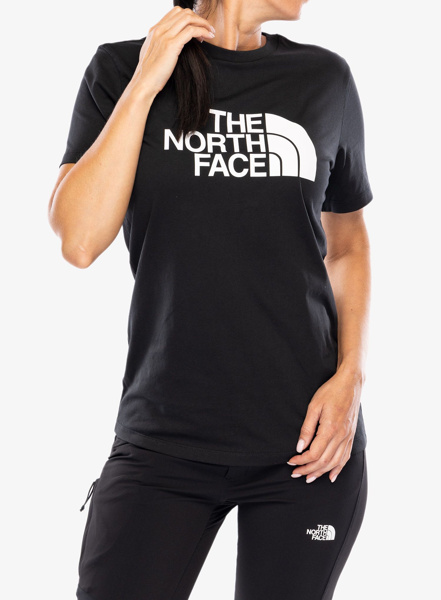 Ženska majica The North Face S/S Relaxed Easy Tee - tnf black