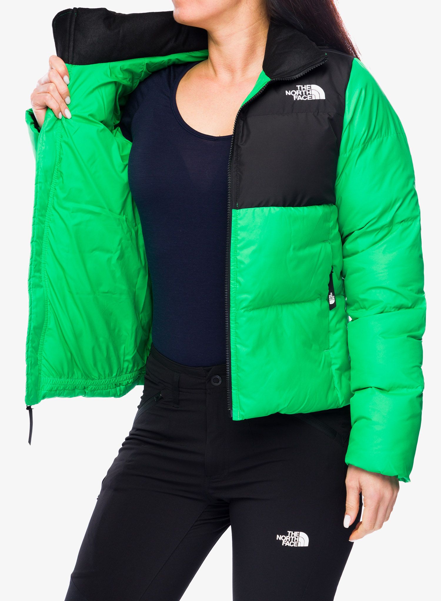 Ženska sintetična jakna The North Face Saikuru Jacket - optic/black