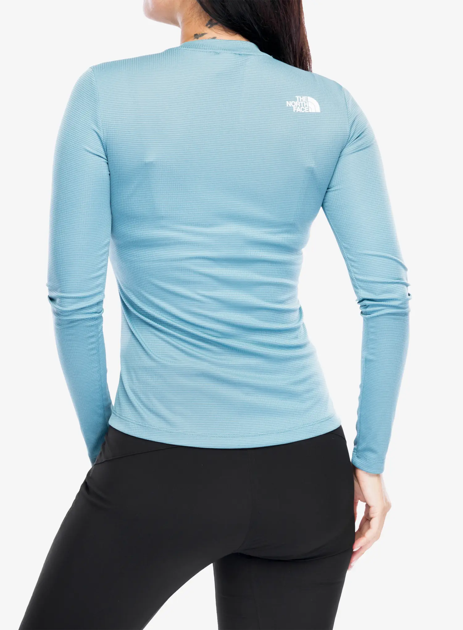 Puloverji brez kapuce The North Face Shadow LS - algae blue