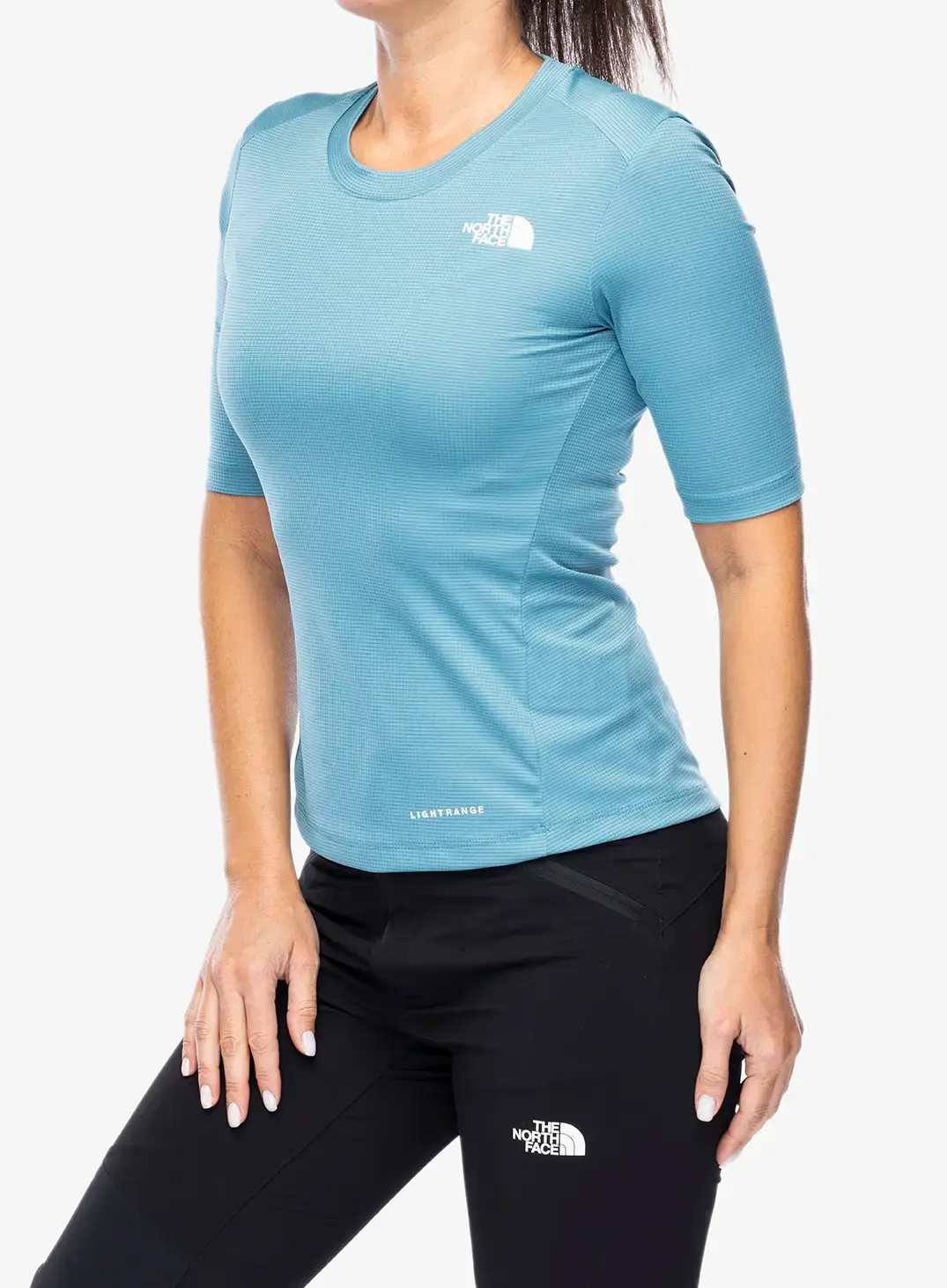 Ženska majica The North Face Shadow SS - algae blue