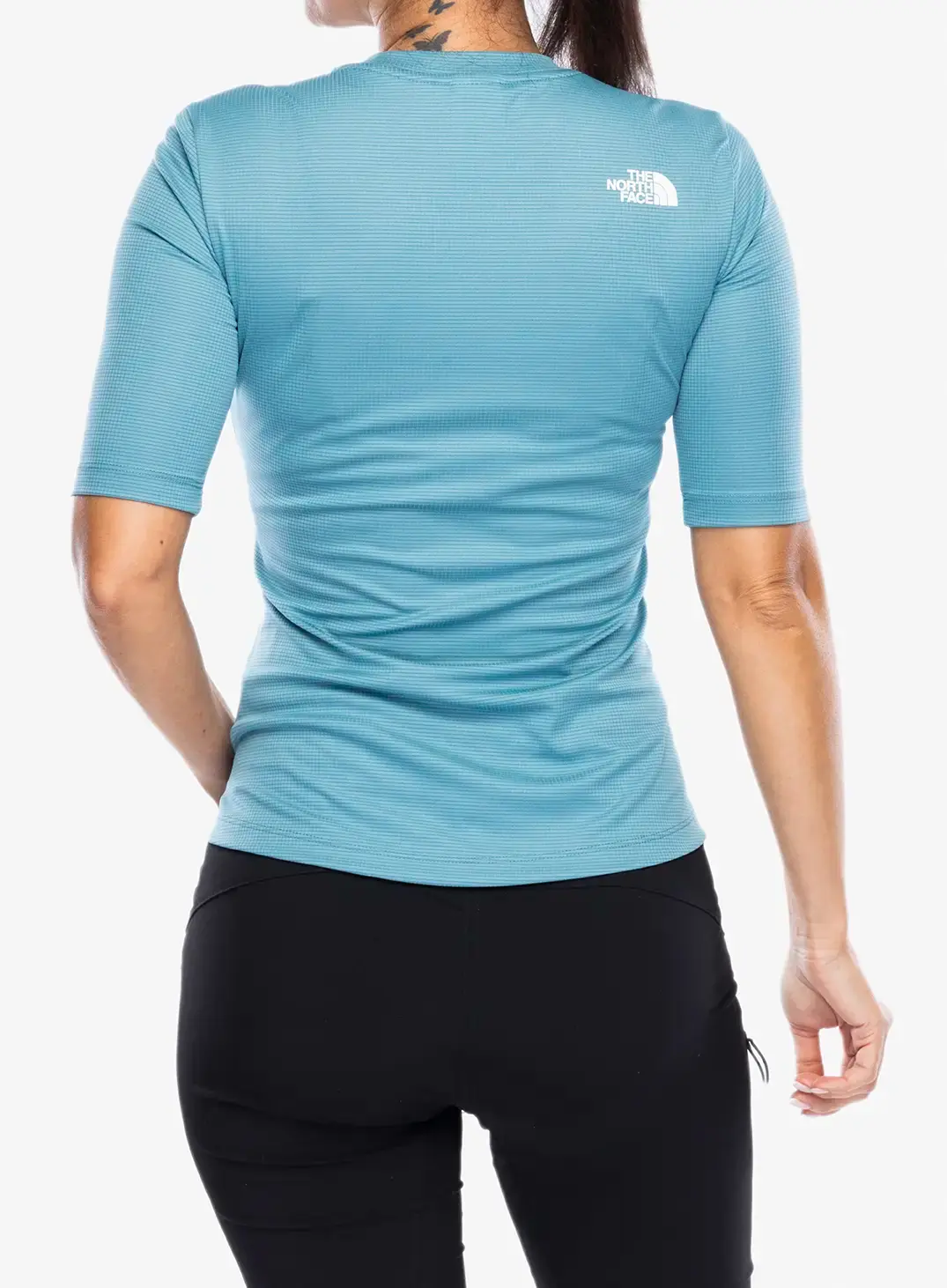 Ženska majica The North Face Shadow SS - algae blue