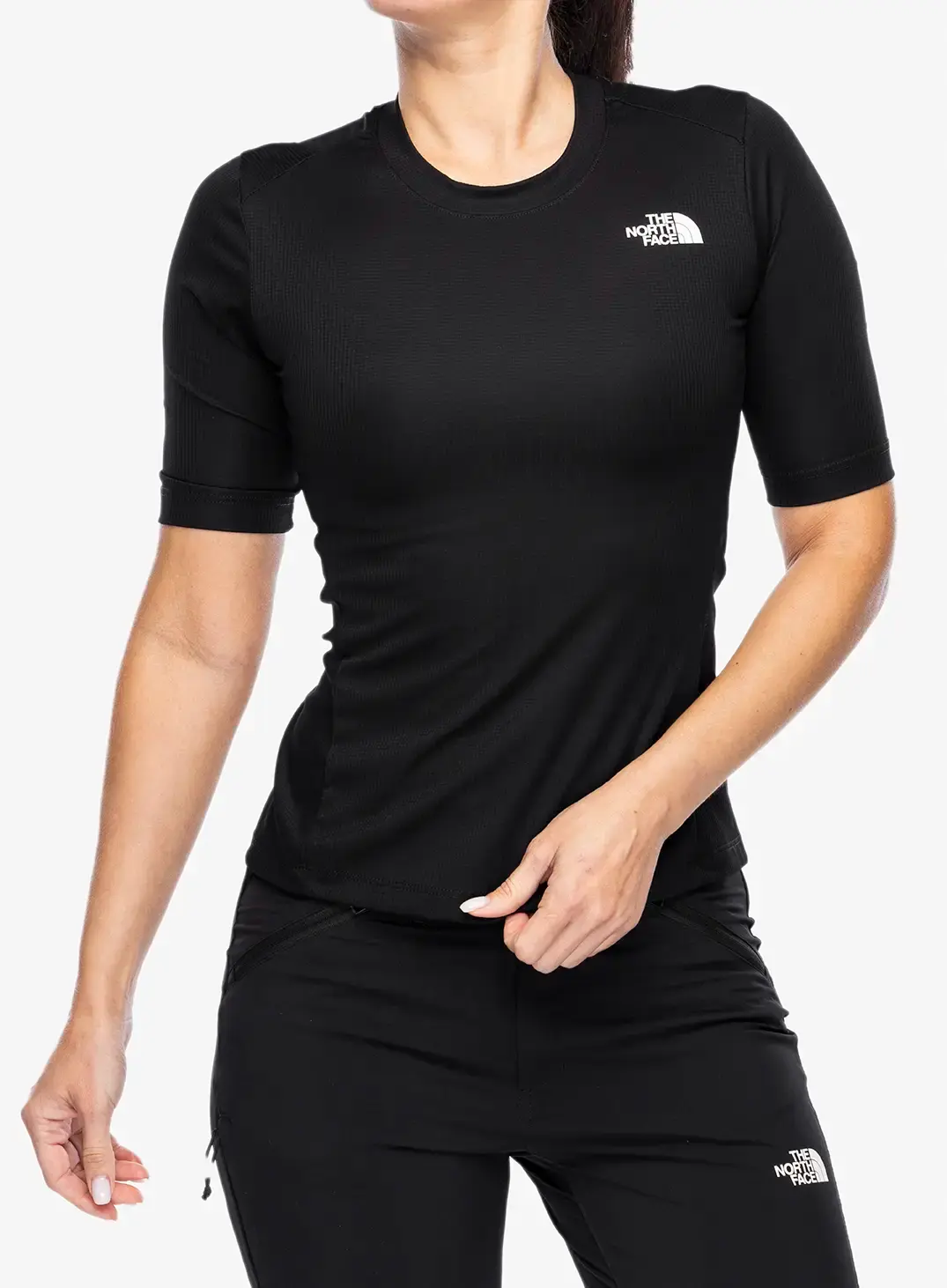Ženska majica The North Face Shadow SS - tnf black