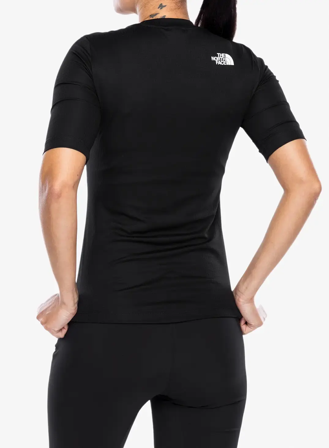 Ženska majica The North Face Shadow SS - tnf black