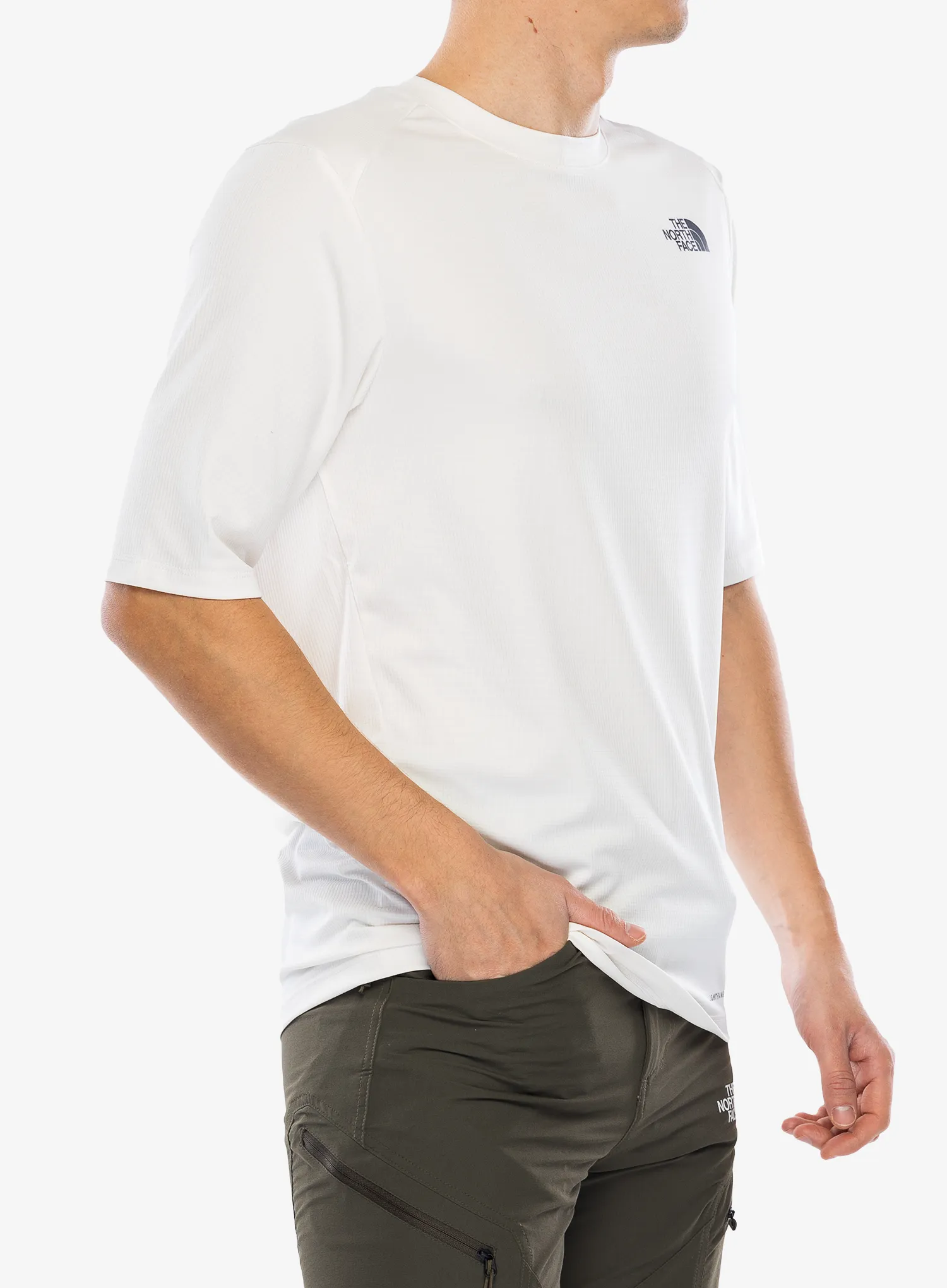 Majica s kratkimi rokavi The North Face Shadow SS - white dune