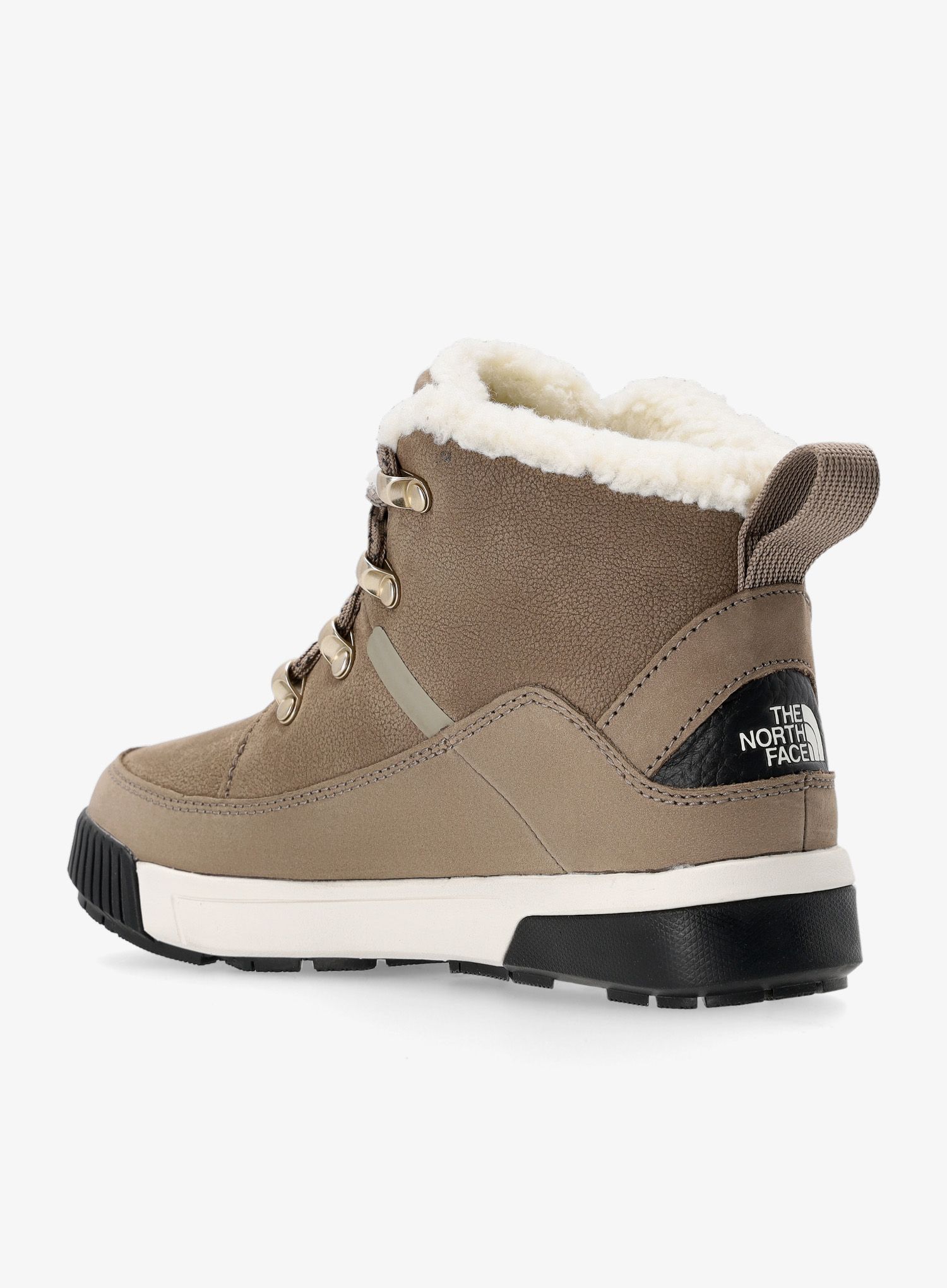 Ženski čevlji The North Face Sierra Mid Lace WP - cavern grey/white dune
