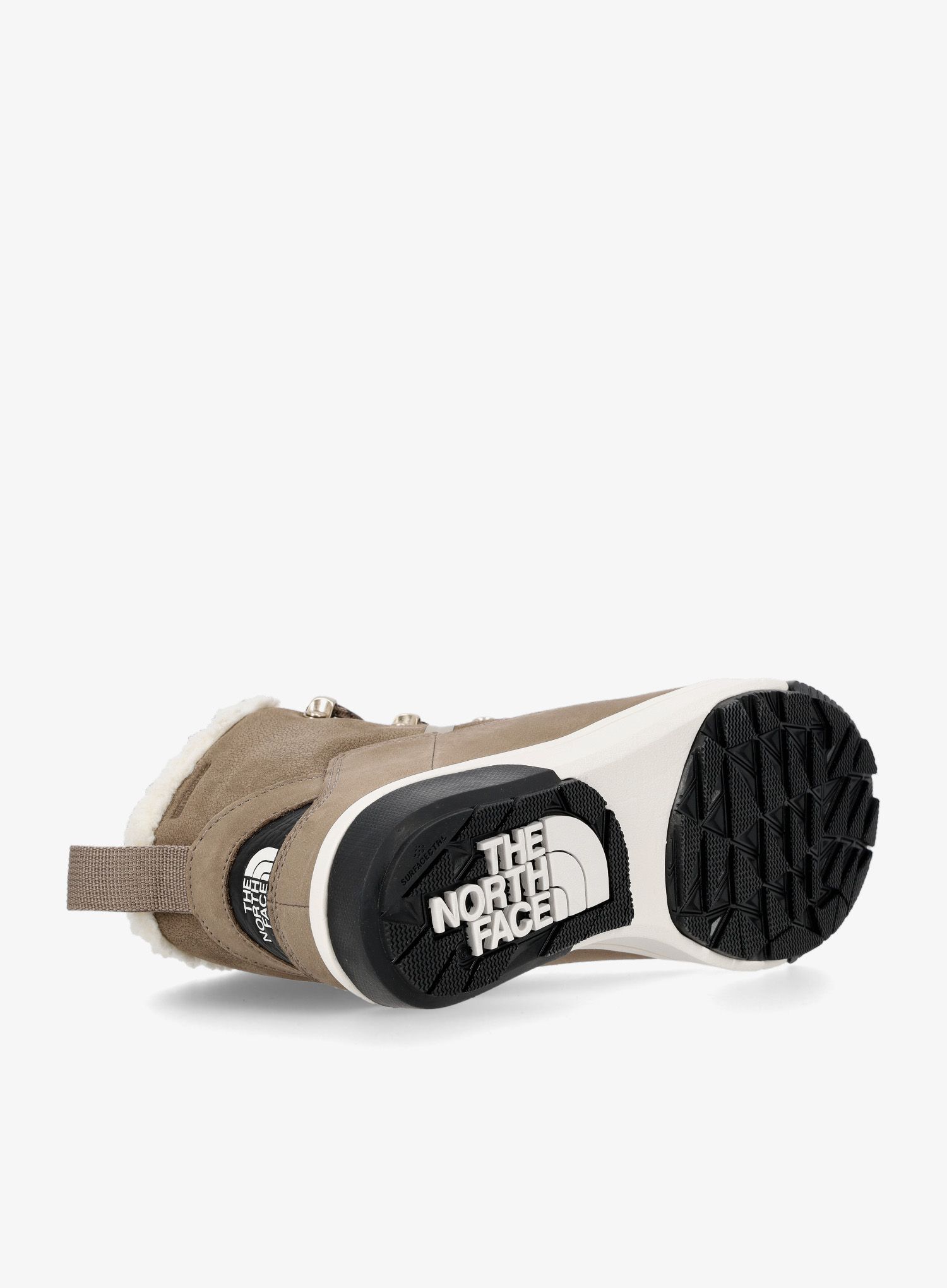 Ženski čevlji The North Face Sierra Mid Lace WP - cavern grey/white dune