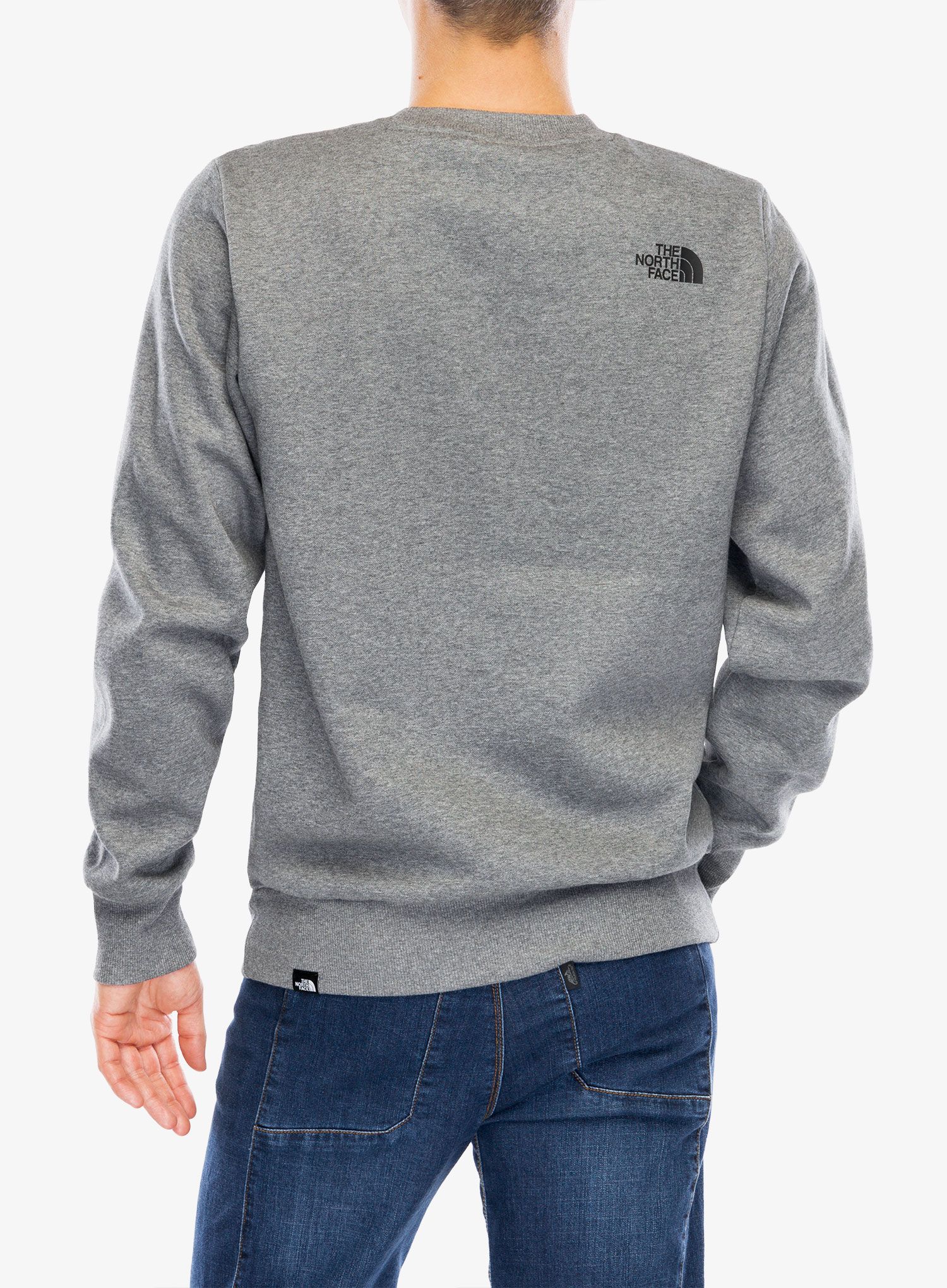 Puloverji brez kapuce The North Face Simple Dome Crew - tnf medium grey heather